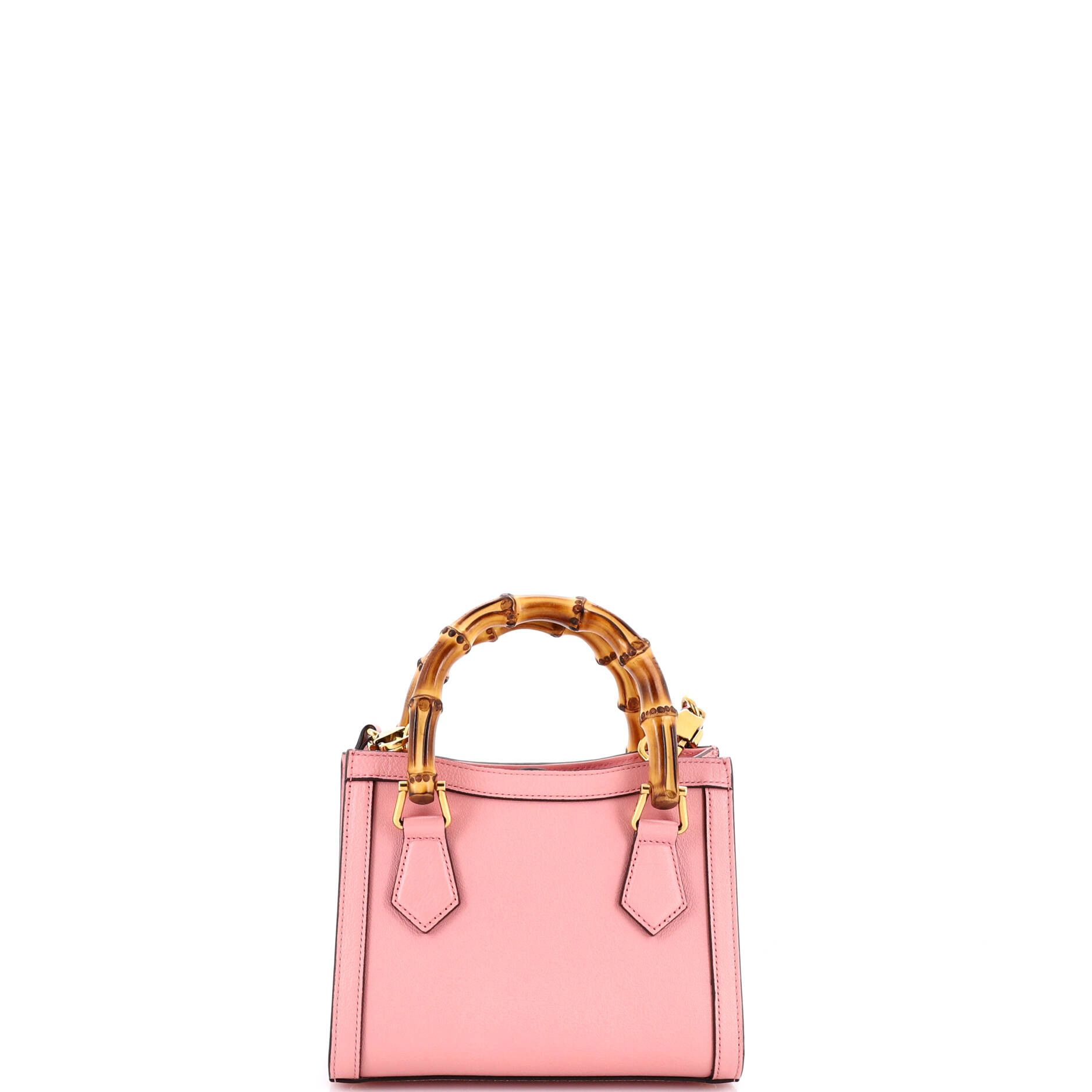 Gucci Diana nm bamboo handle tote leather mini Size ONE SIZE - 2 Thumbnail