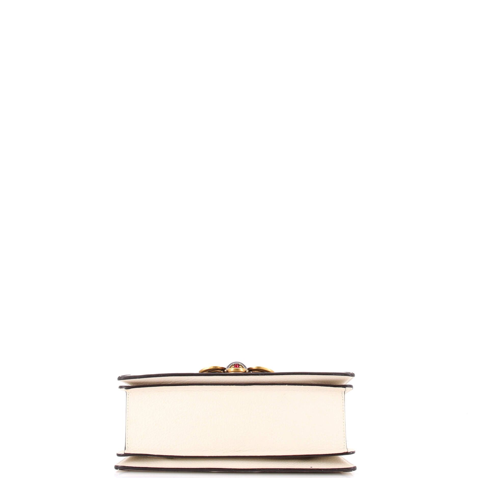 Gucci Queen margaret top handle bag gg coated canvas with leather small Size ONE SIZE - 3 Thumbnail