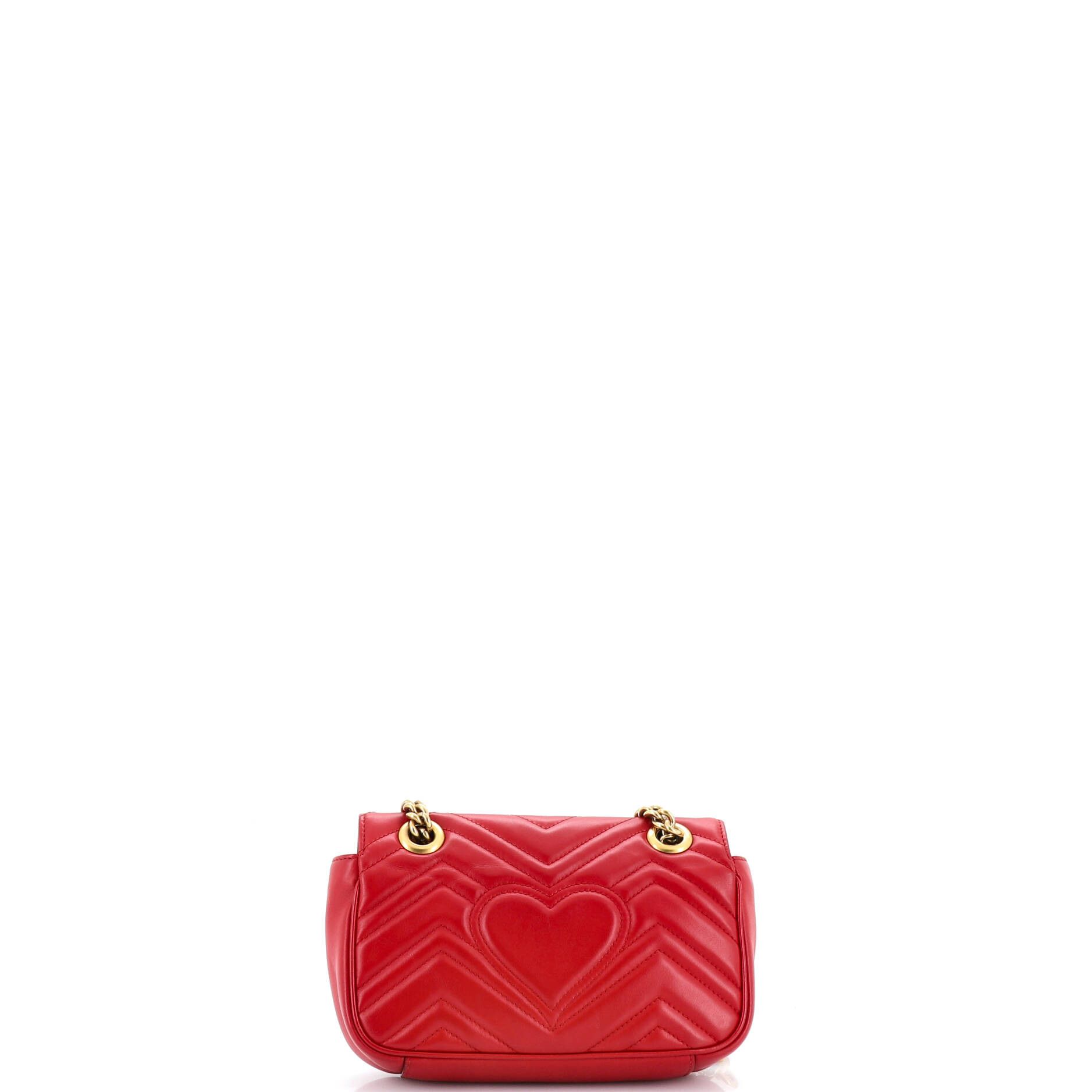 Gucci Gg marmont flap bag matelasse leather mini Size ONE SIZE - 2 Thumbnail