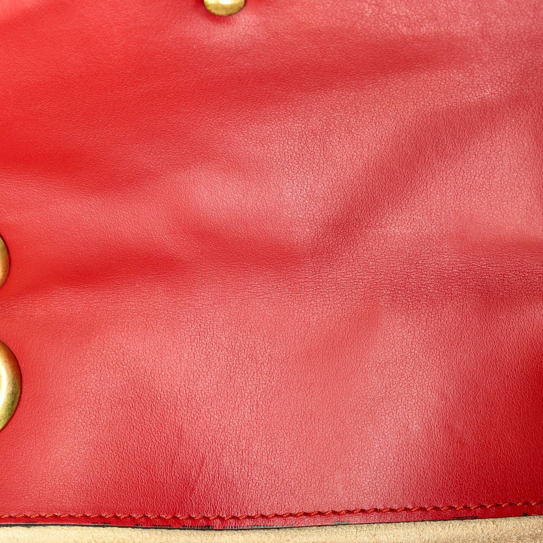 Gucci Gg marmont flap bag matelasse leather mini Size ONE SIZE - 5 Thumbnail