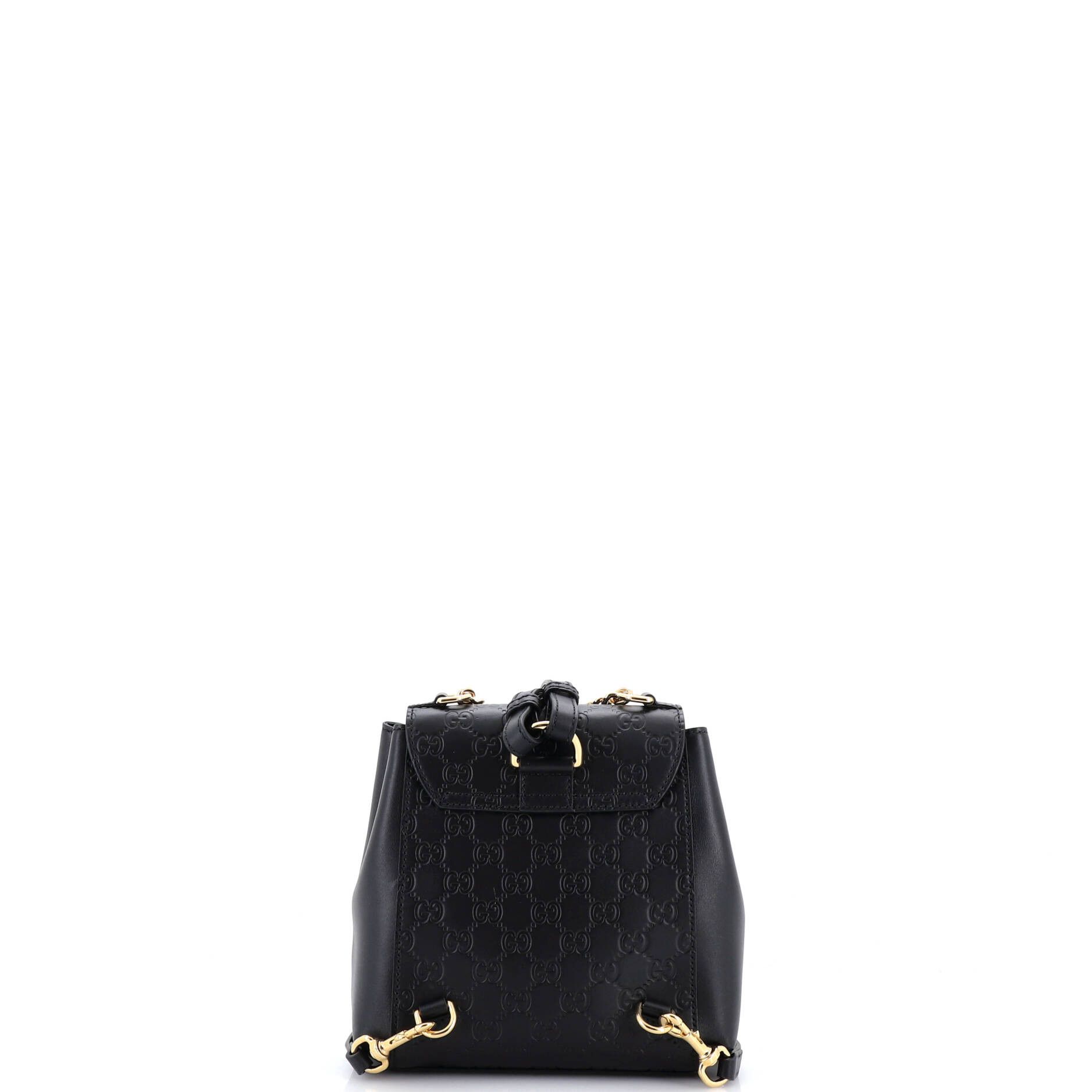 Gucci Padlock backpack ssima leather mini Size ONE SIZE - 2 Thumbnail