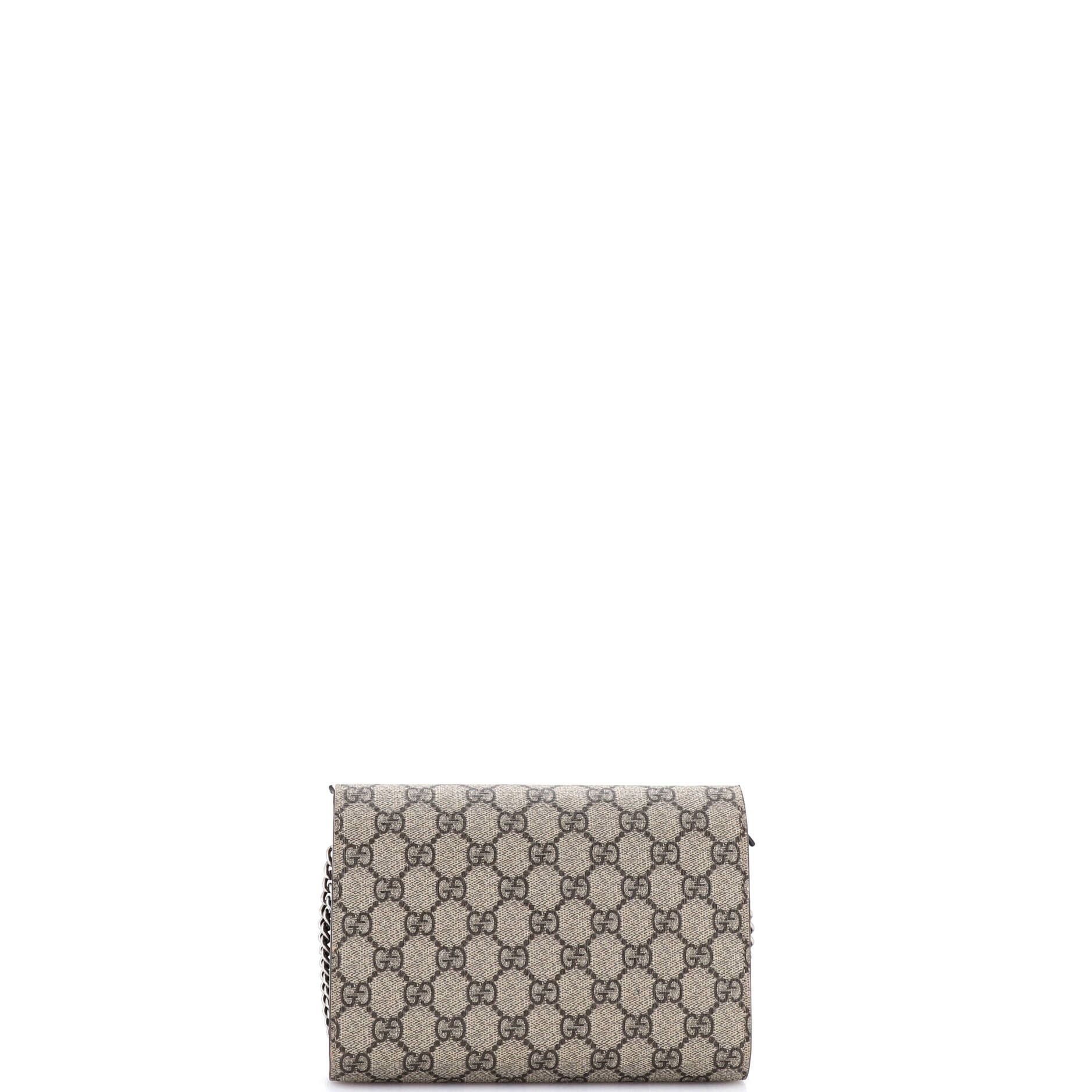 Gucci Dionysus chain wallet gg coated canvas small Size ONE SIZE - 2 Thumbnail