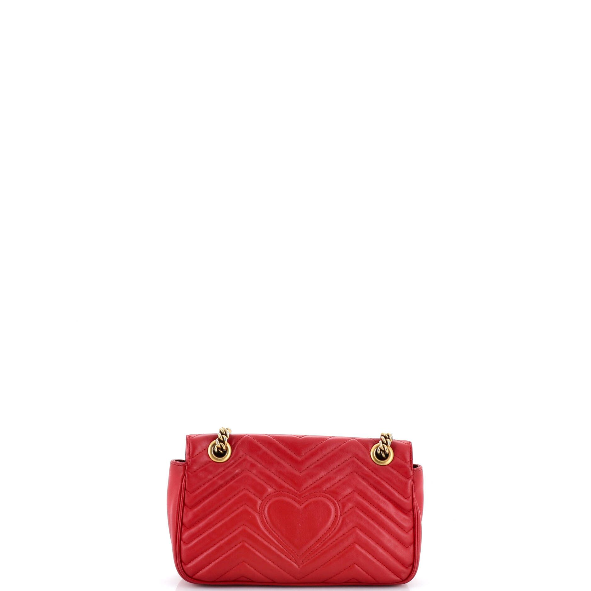 Gucci Gg marmont flap bag matelasse leather small Size ONE SIZE - 2 Thumbnail