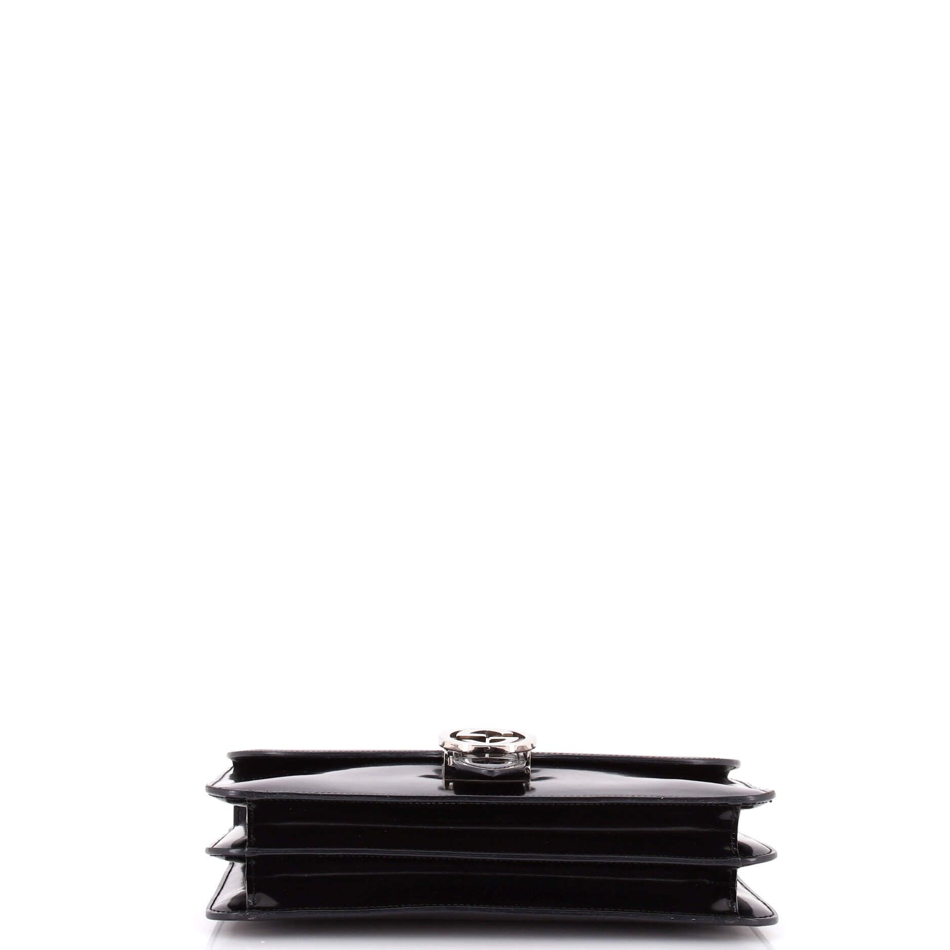 Gucci Interlocking shoulder bag patent medium Size ONE SIZE - 3 Thumbnail