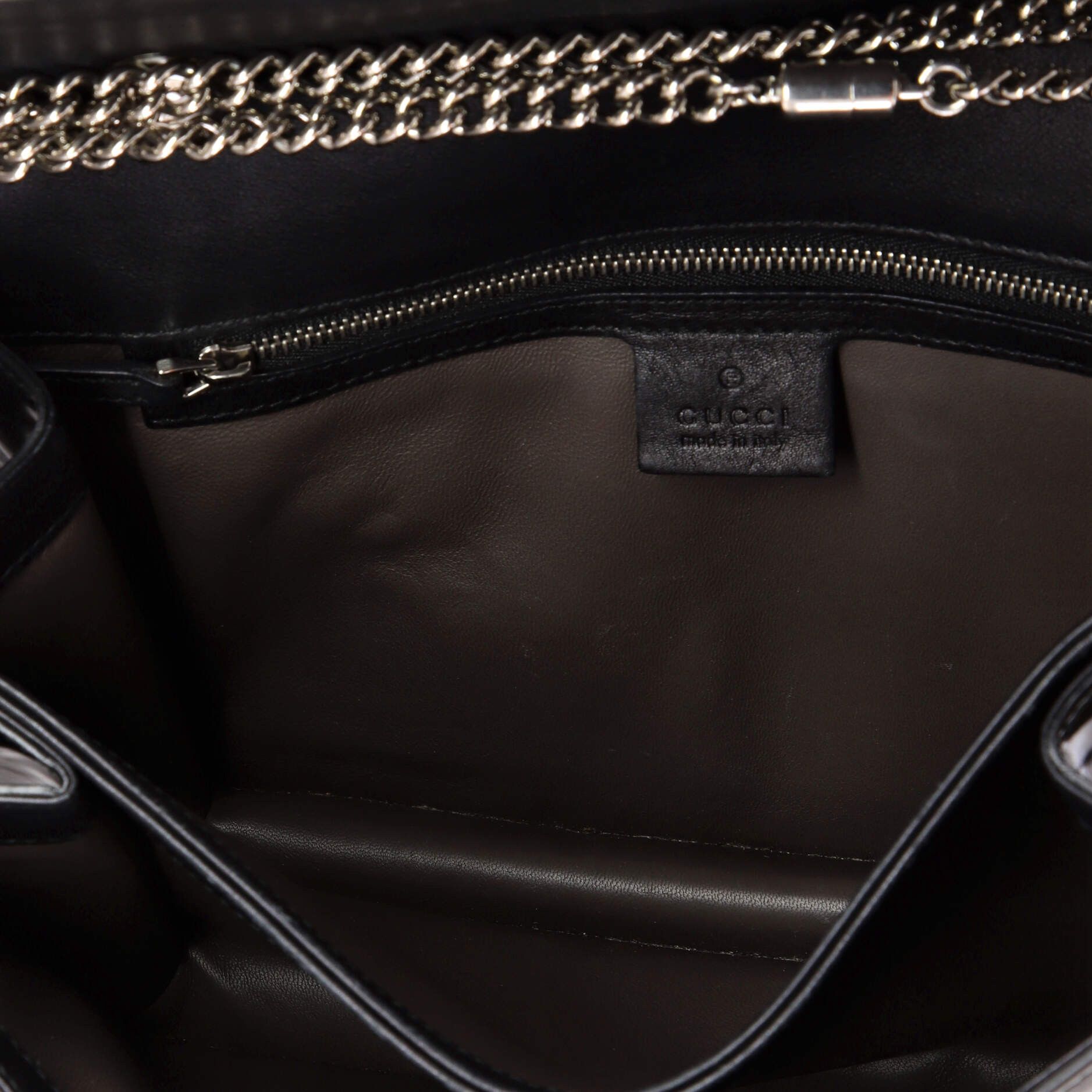 Gucci Interlocking shoulder bag patent medium Size ONE SIZE - 4 Thumbnail