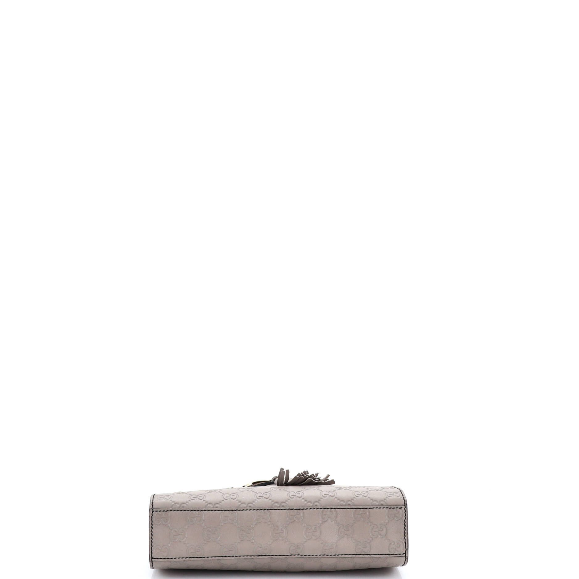 Gucci Emily chain flap shoulder bag ssima leather small Size ONE SIZE - 3 Thumbnail