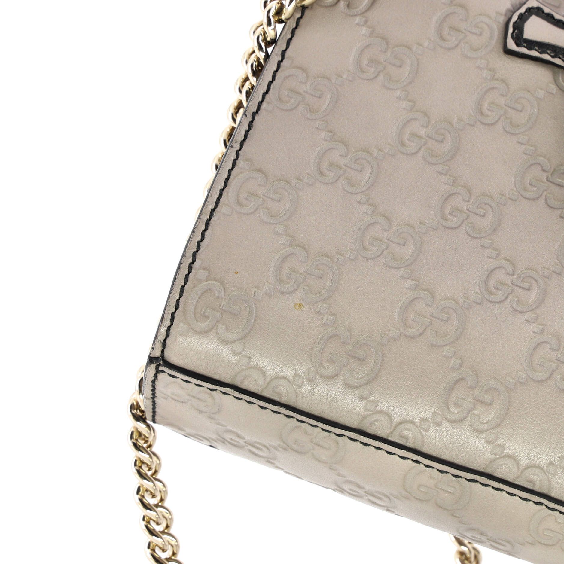 Gucci Emily chain flap shoulder bag ssima leather small Size ONE SIZE - 5 Thumbnail