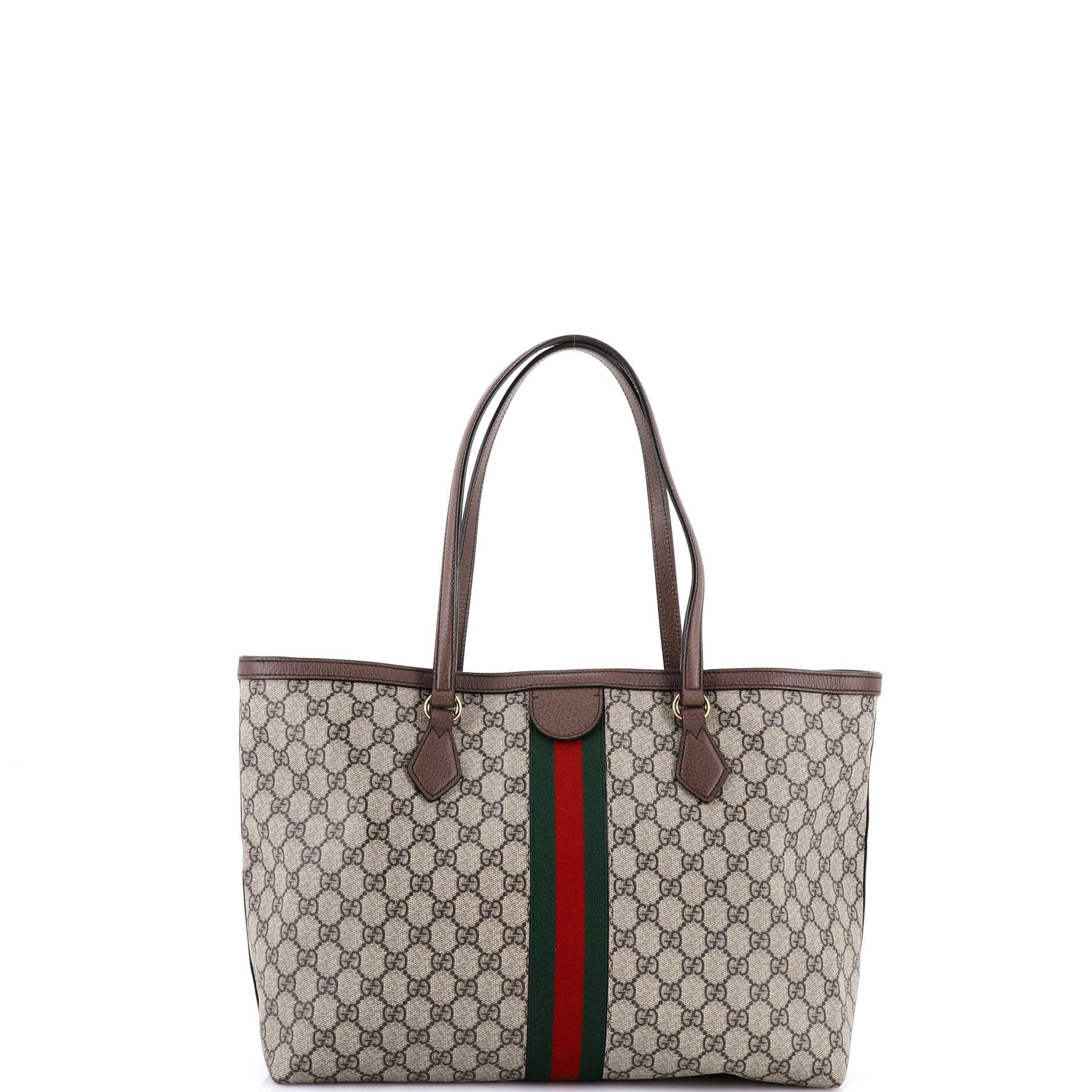 Gucci Ophidia shopping tote gg coated canvas medium Size ONE SIZE - 2 Thumbnail