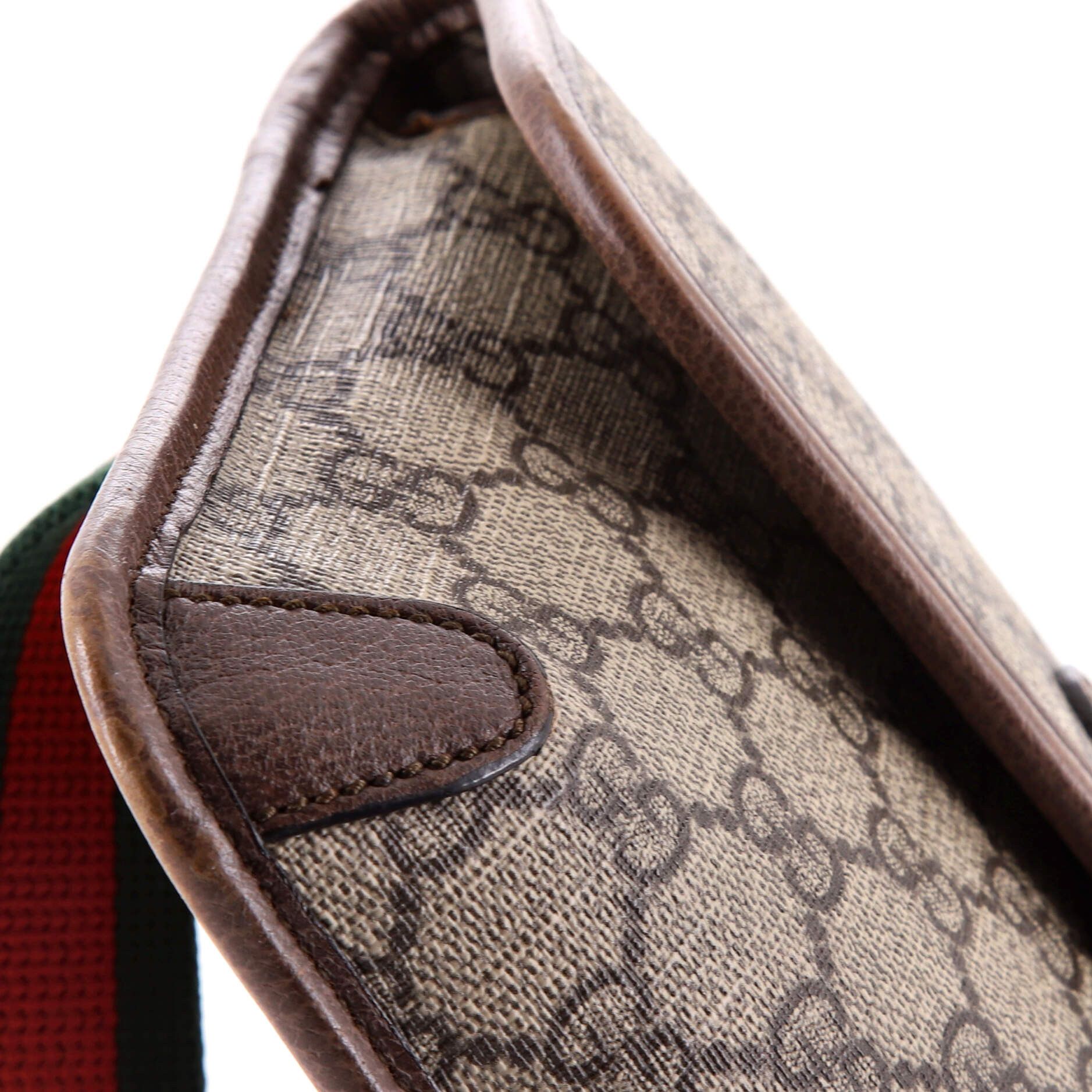Gucci Neo vintage flap belt bag gg coated canvas Size ONE SIZE - 5 Thumbnail