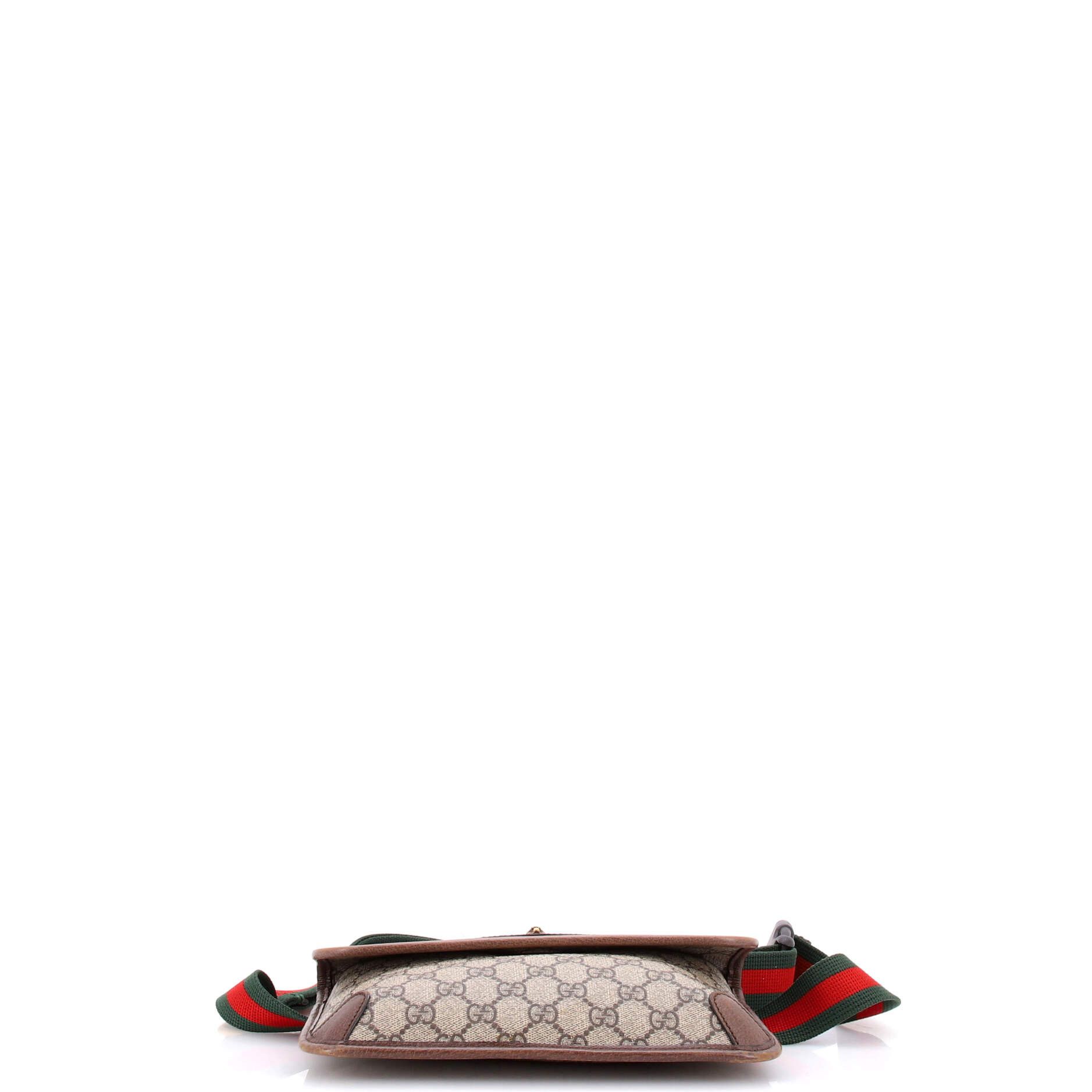 Gucci Neo vintage flap belt bag gg coated canvas Size ONE SIZE - 3 Thumbnail