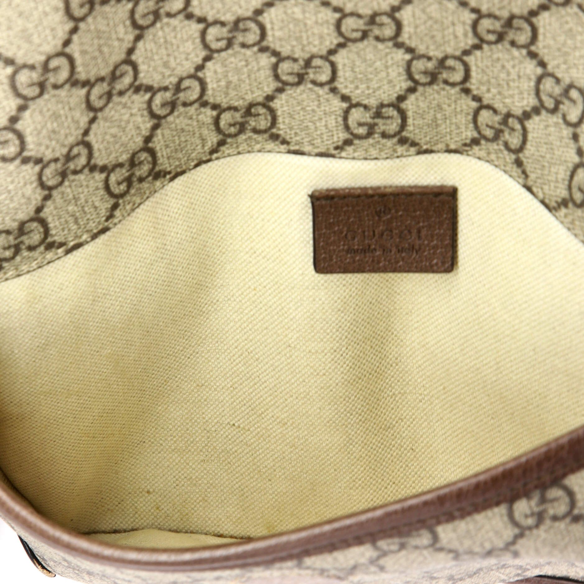 Gucci Neo vintage flap belt bag gg coated canvas Size ONE SIZE - 4 Thumbnail