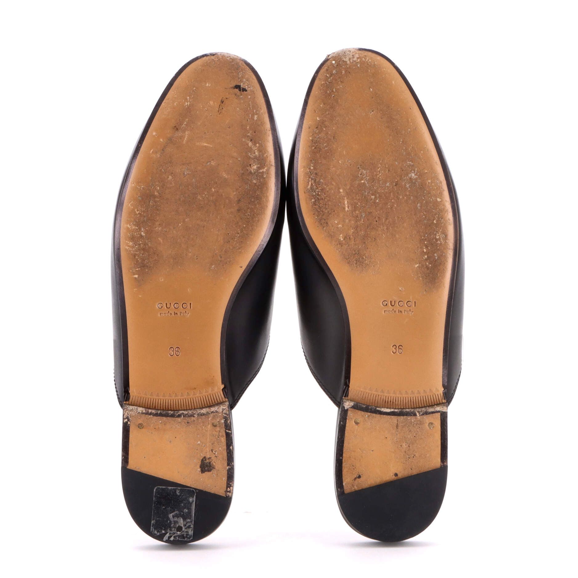 Gucci Women's princetown mules leather Size ONE SIZE - 3 Thumbnail