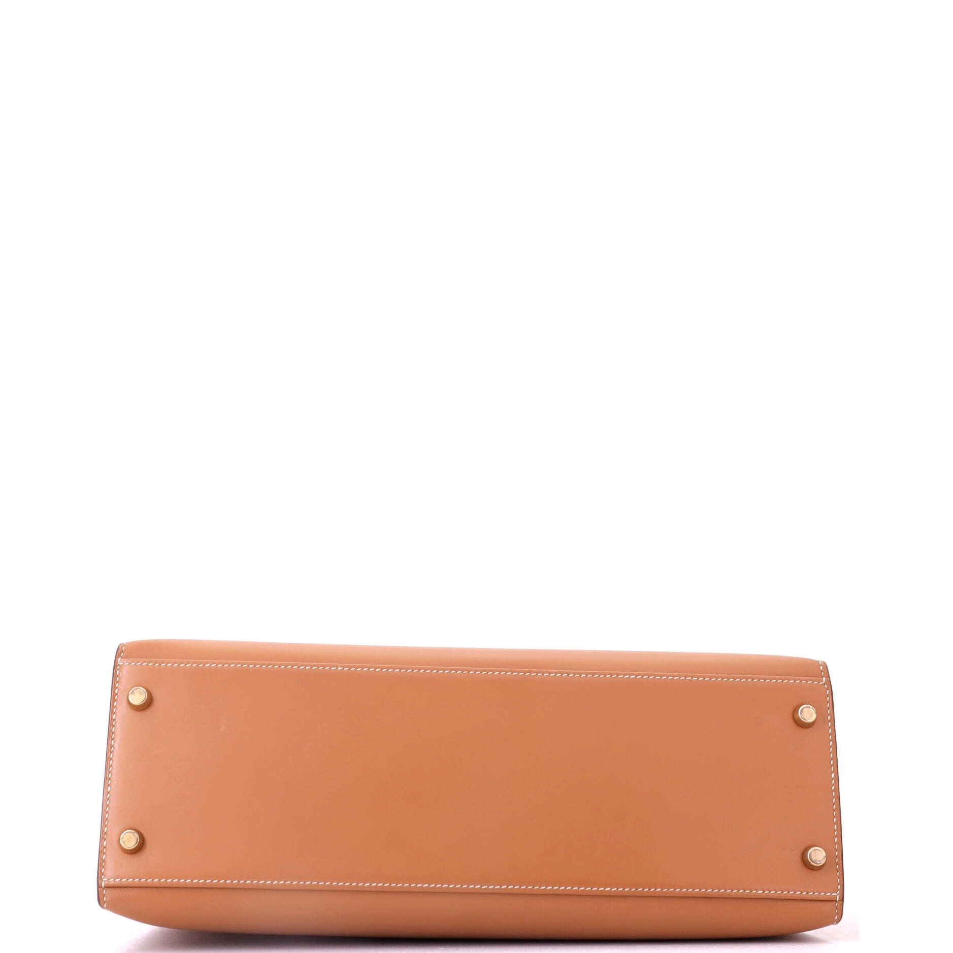 Hermes Kelly handbag brown chamonix with gold hardware 32 Size ONE SIZE - 4 Thumbnail
