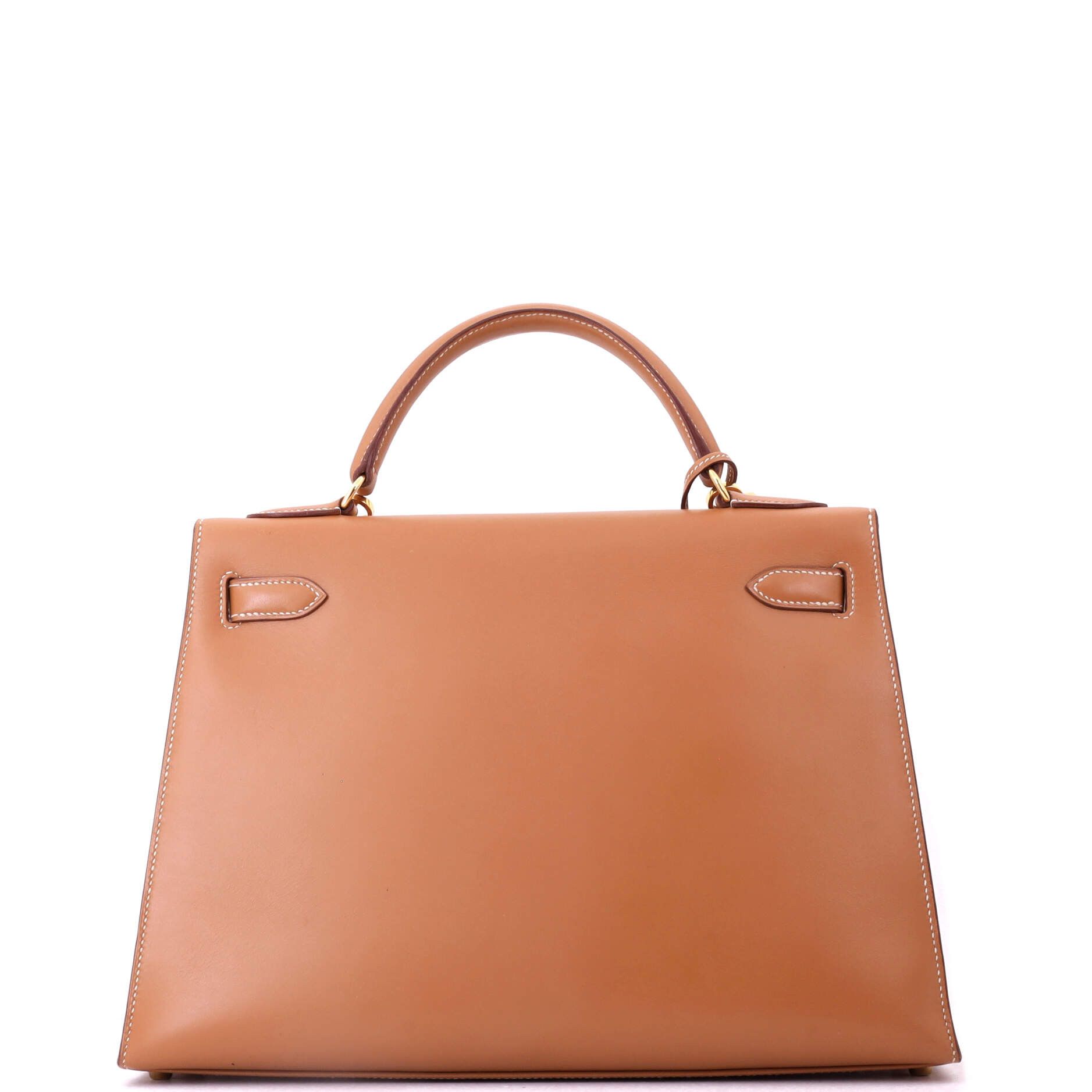 Hermes Kelly handbag brown chamonix with gold hardware 32 Size ONE SIZE - 3 Thumbnail