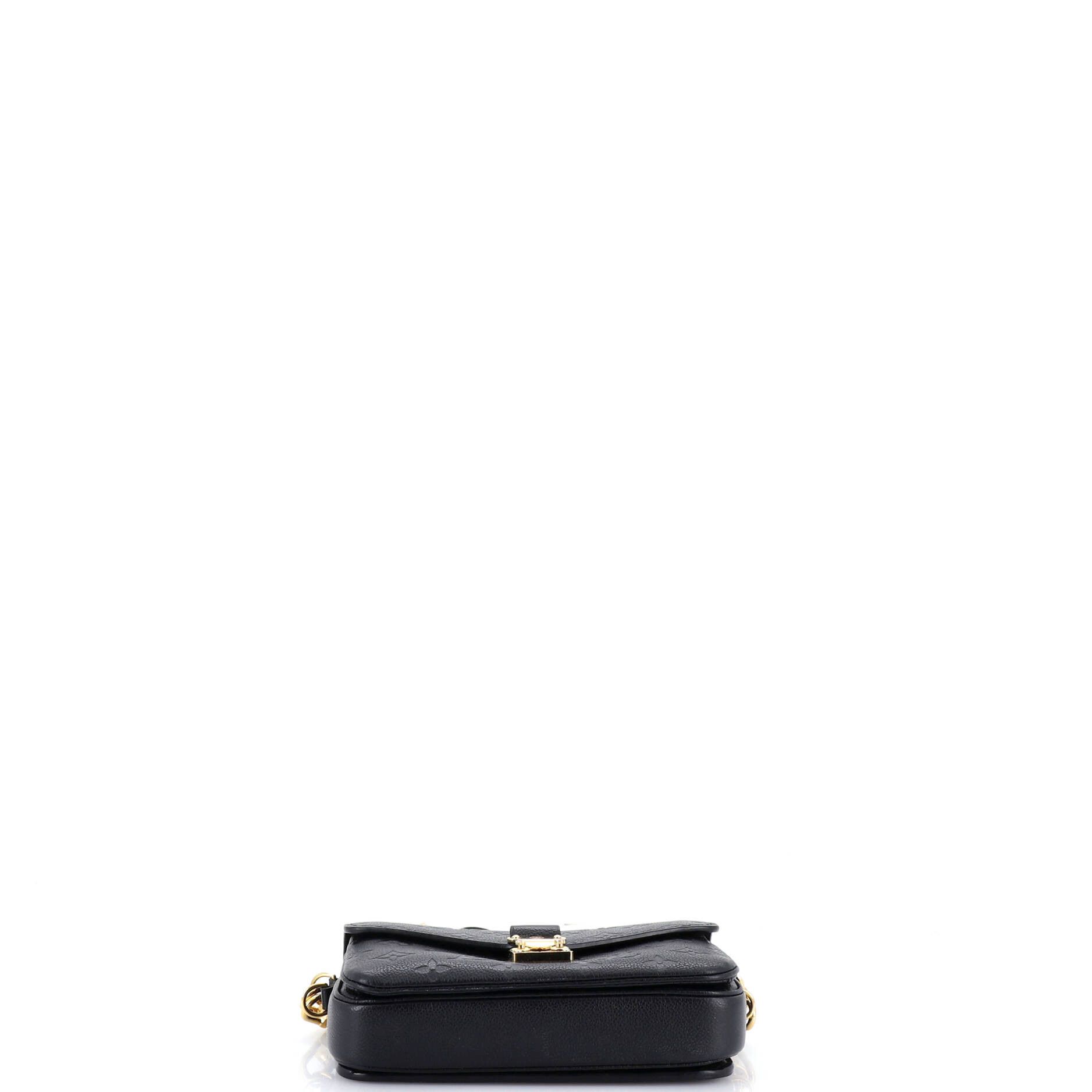Louis Vuitton Pochette metis monogram empreinte leather east west Size ONE SIZE - 3 Thumbnail