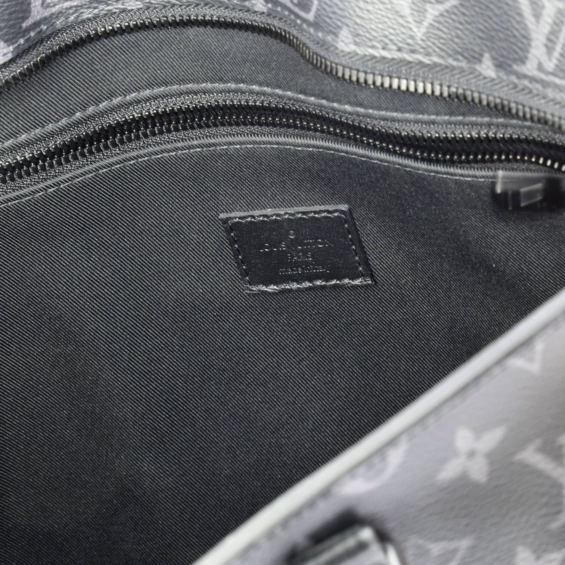 Louis Vuitton Sac plat zipper tote monogram eclipse canvas horizontal Size ONE SIZE - 5 Thumbnail