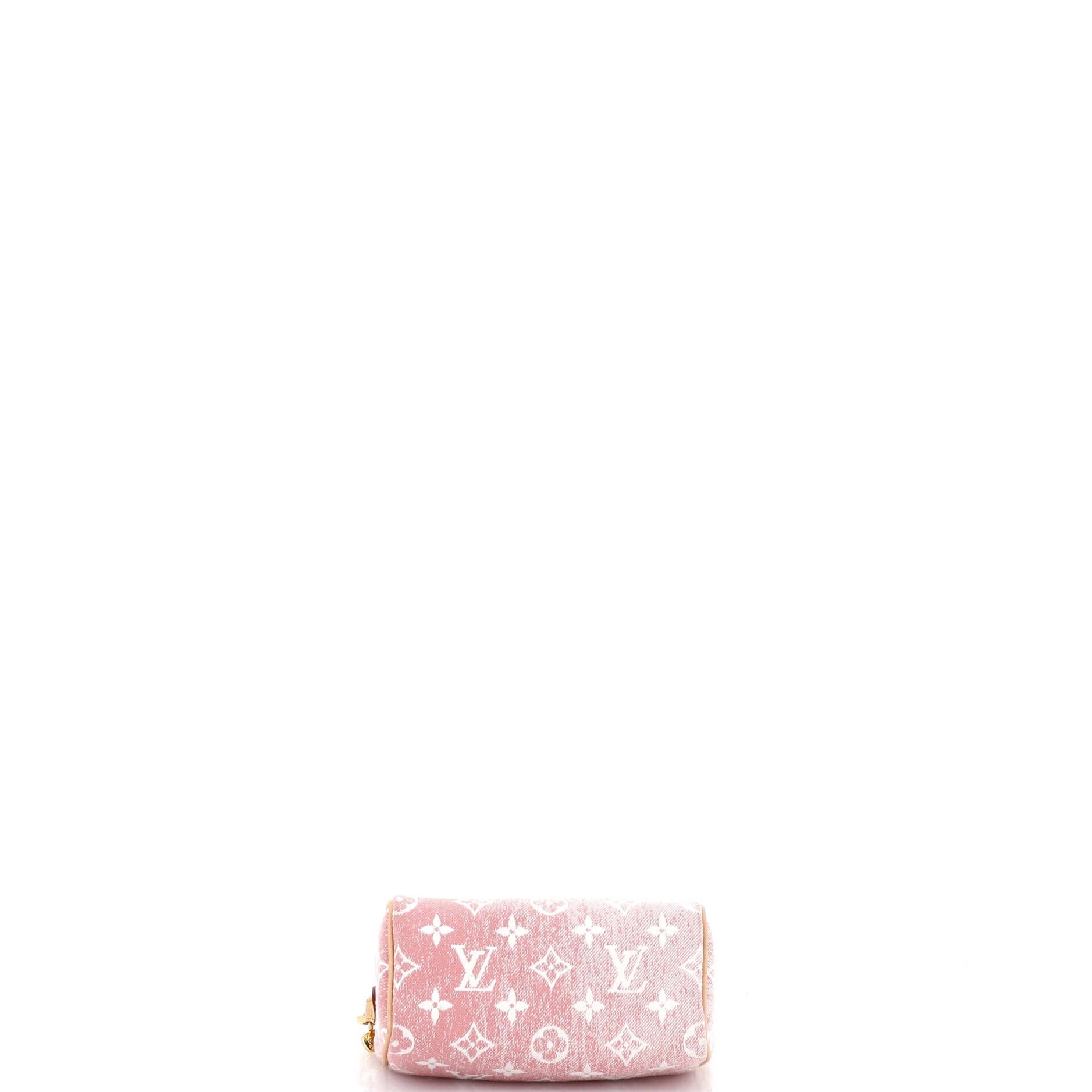 Louis Vuitton Speedy bandouliere nm bag monogram jacquard denim nano Size ONE SIZE - 3 Thumbnail