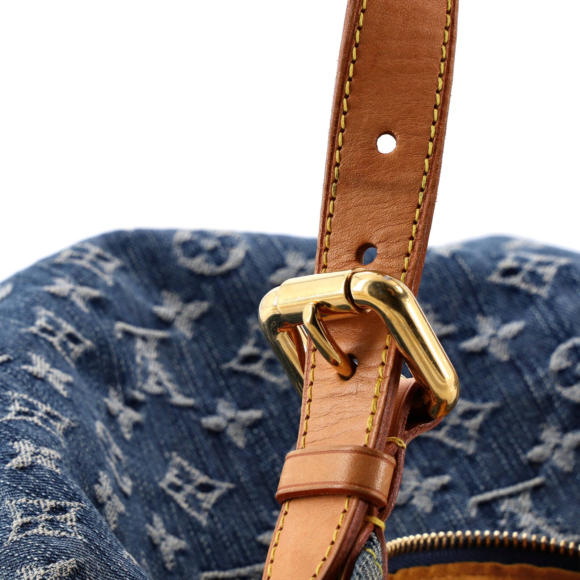 Louis Vuitton Baggy handbag denim gm Size ONE SIZE - 7 Thumbnail