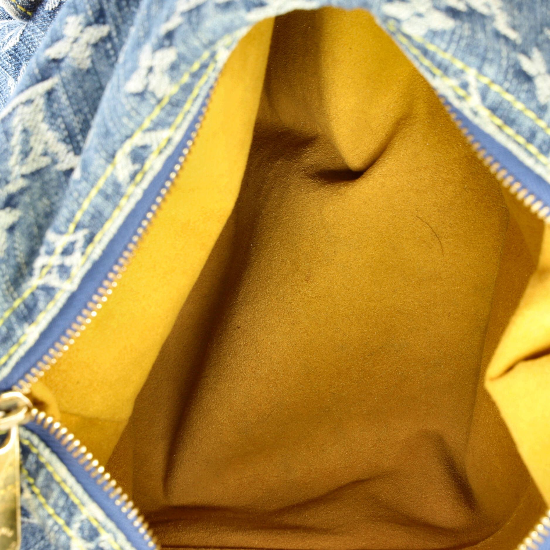 Louis Vuitton Baggy handbag denim gm Size ONE SIZE - 4 Thumbnail
