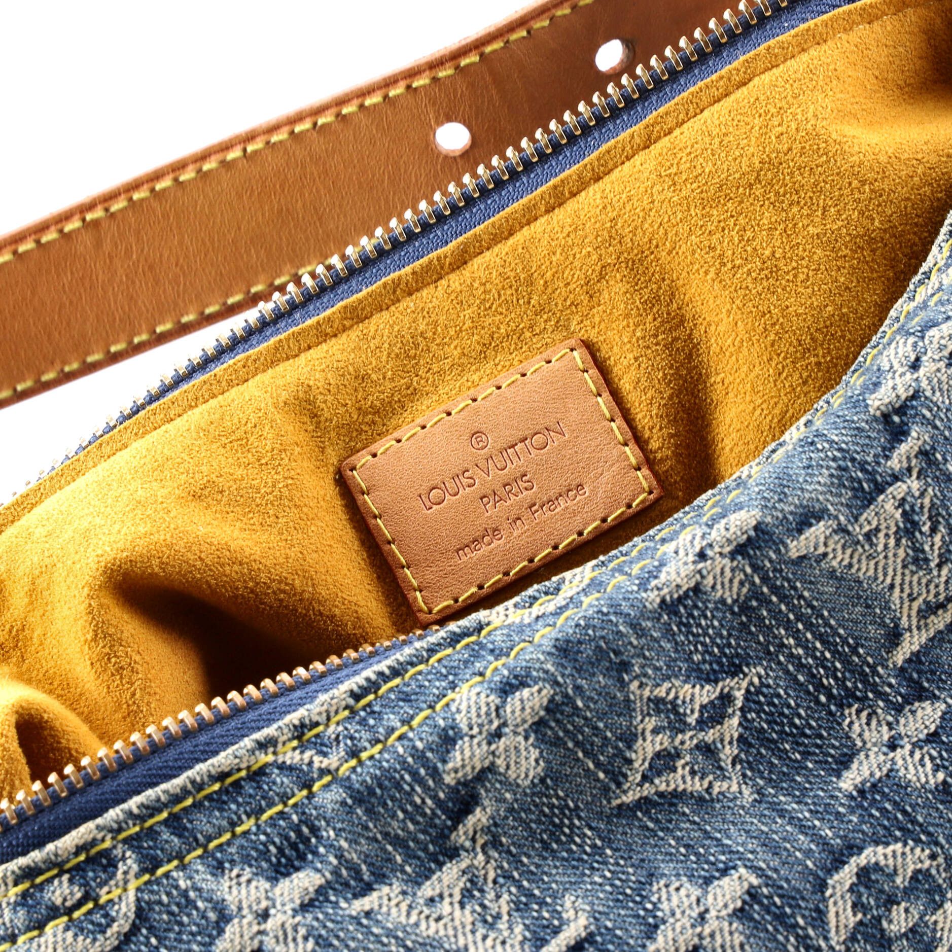 Louis Vuitton Baggy handbag denim gm Size ONE SIZE - 5 Thumbnail
