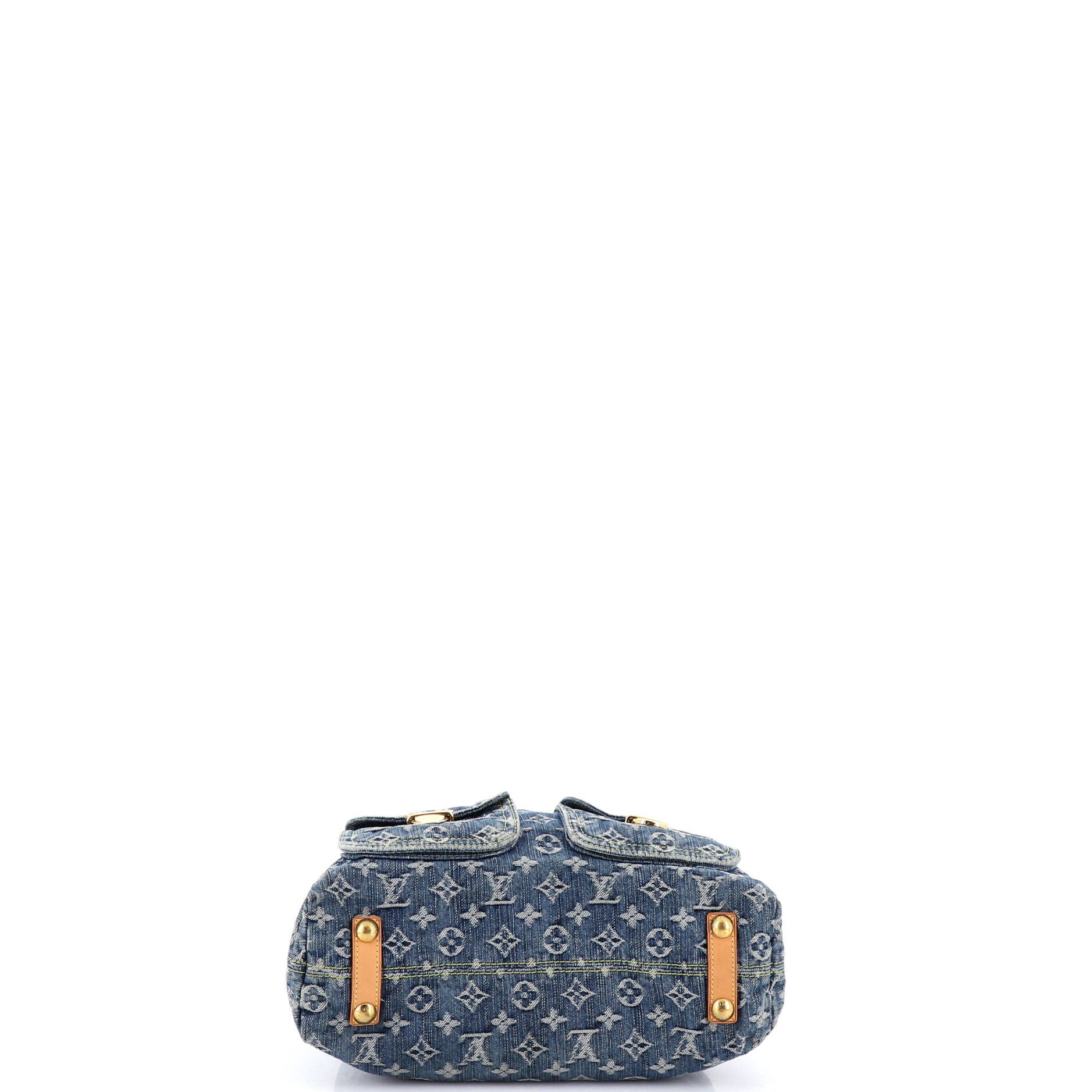 Louis Vuitton Baggy handbag denim gm Size ONE SIZE - 3 Thumbnail