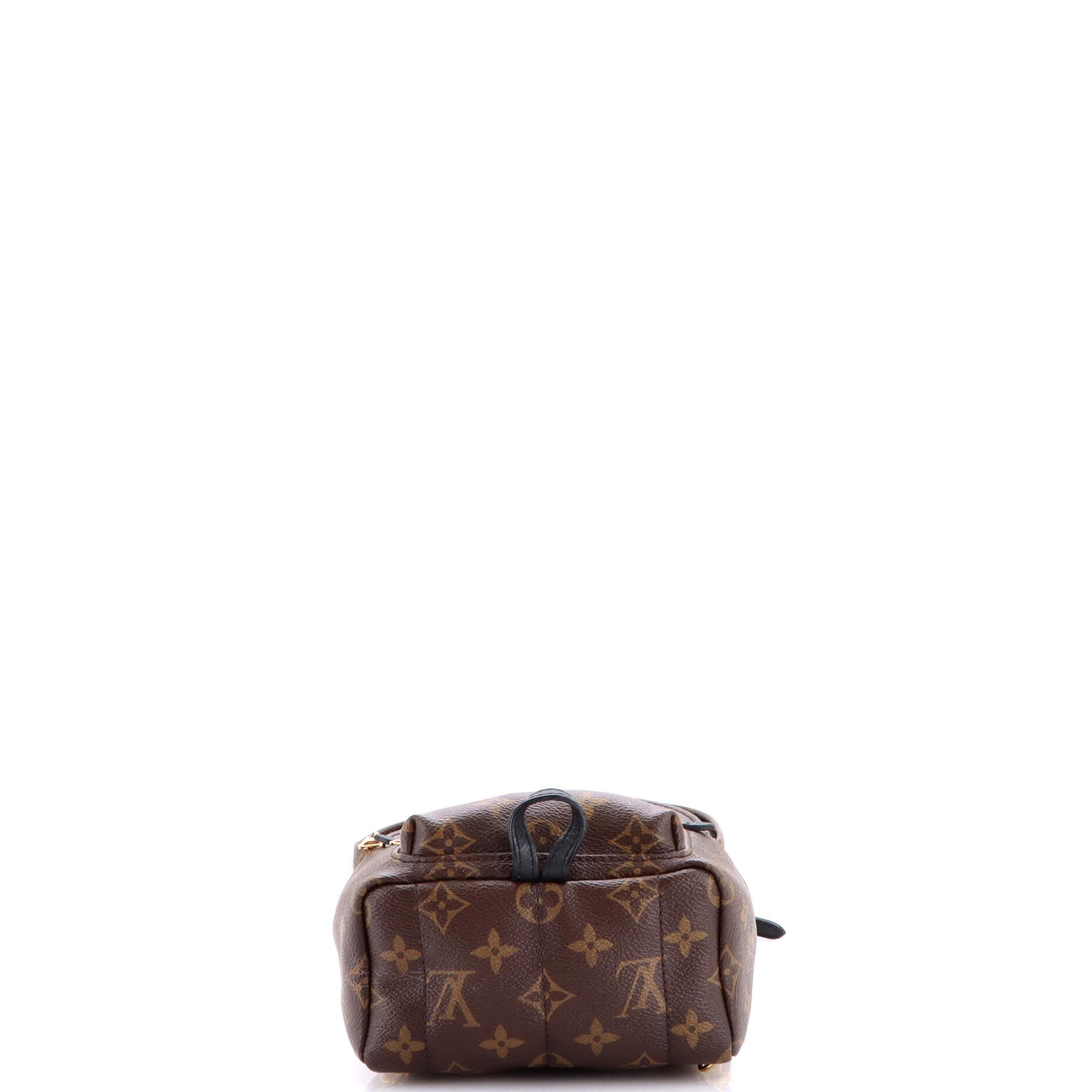 Louis Vuitton Palm springs backpack monogram canvas mini Size ONE SIZE - 3 Thumbnail