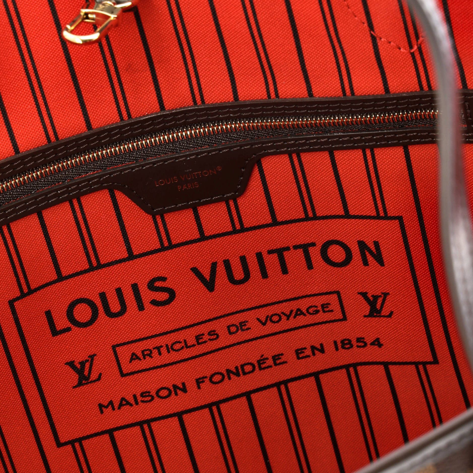Louis Vuitton Neverfull nm tote damier mm Size ONE SIZE - 6 Thumbnail