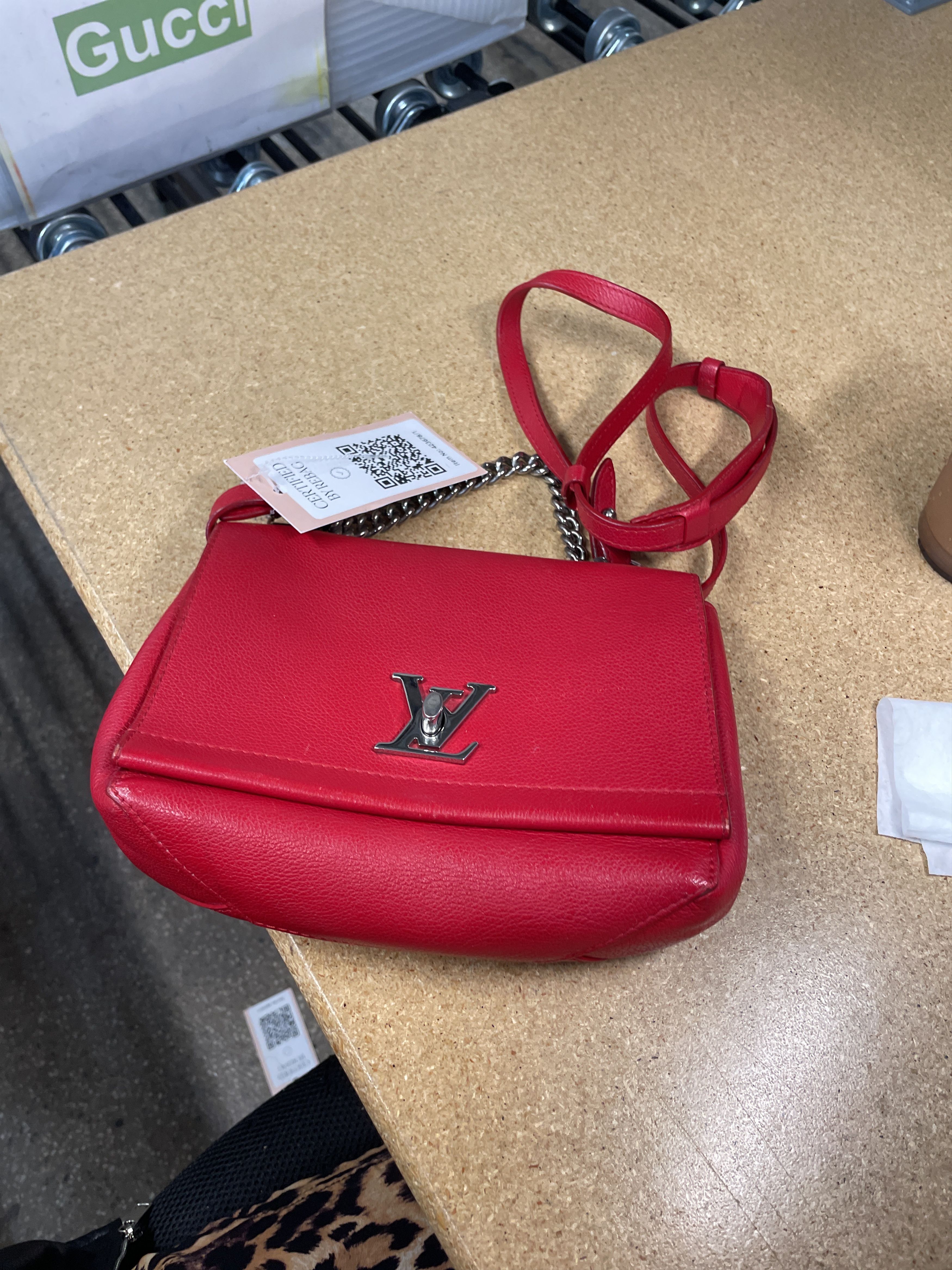 Louis Vuitton Lockme ii handbag leather bb Size ONE SIZE - 8 Thumbnail
