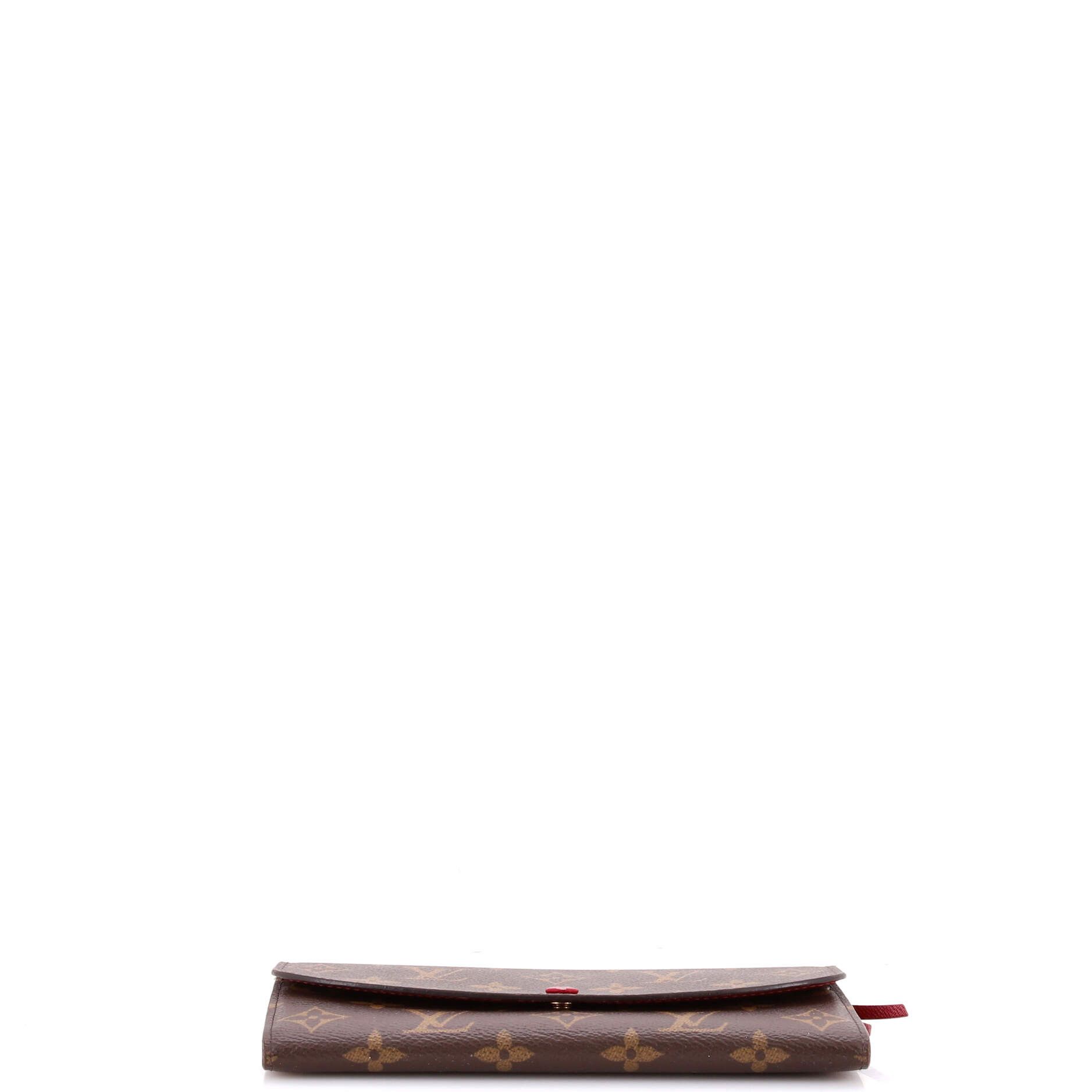 Louis Vuitton Emilie wallet monogram canvas Size ONE SIZE - 3 Thumbnail
