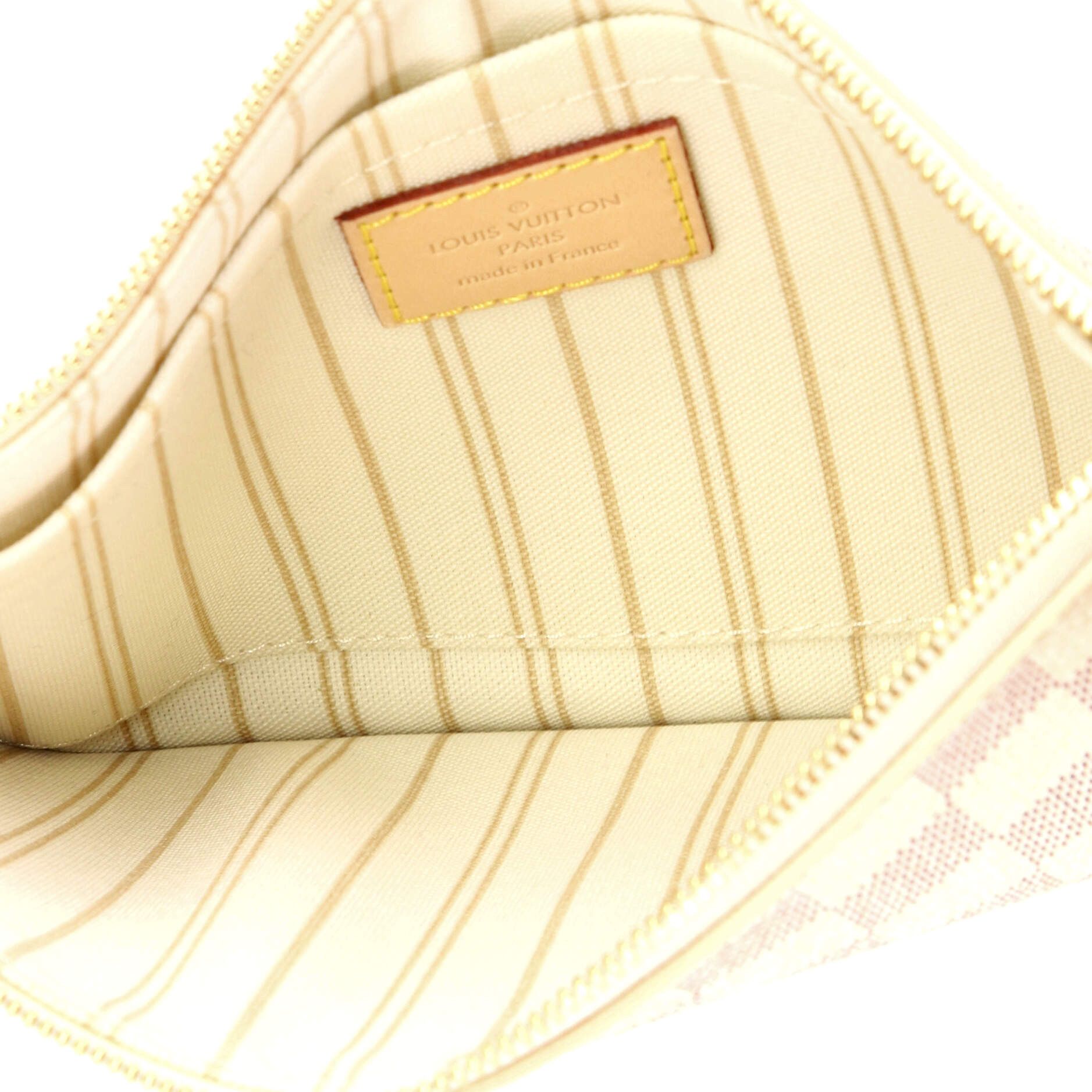 Louis Vuitton Neverfull pochette damier large Size ONE SIZE - 4 Thumbnail