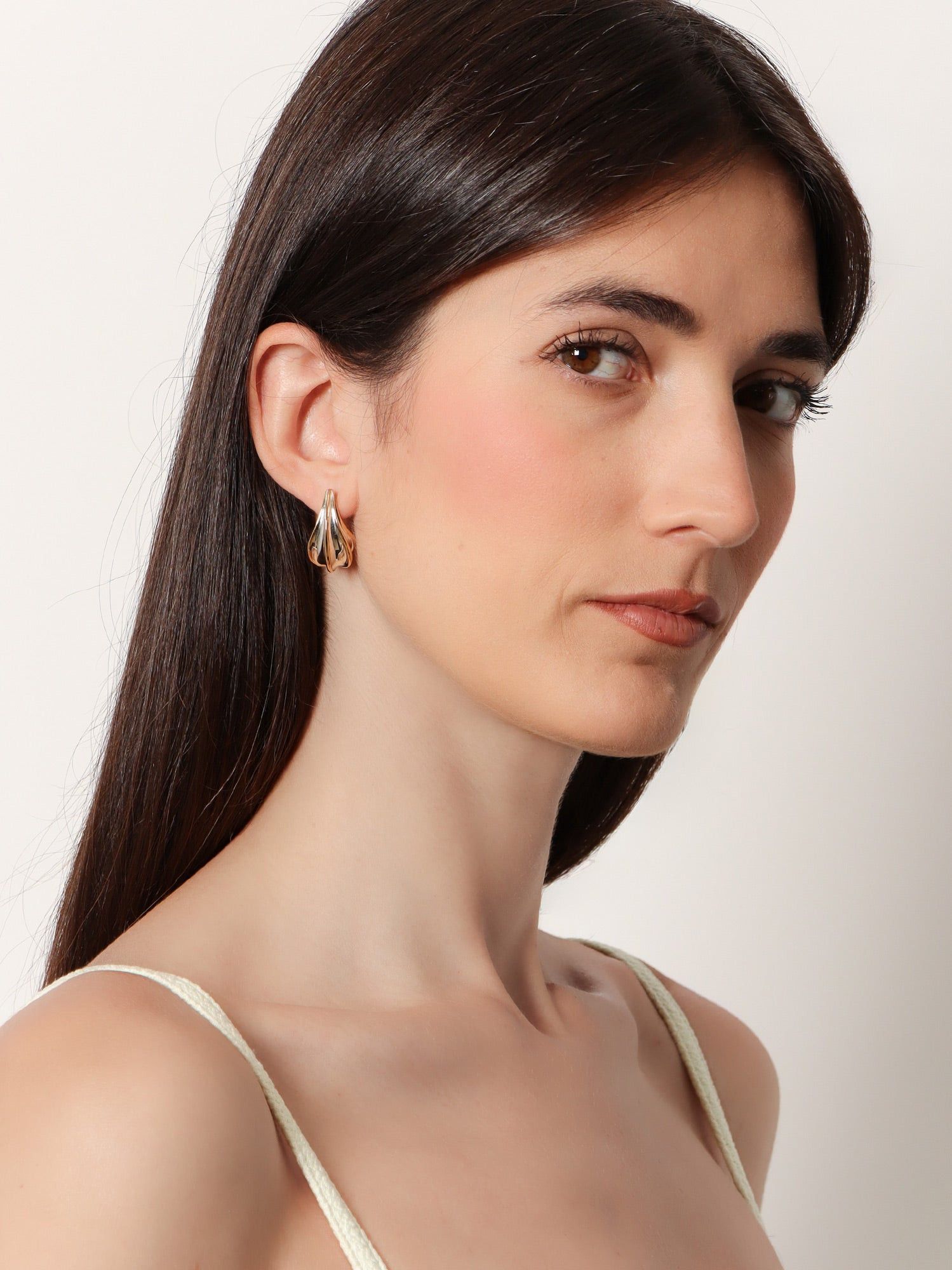 Bottega Veneta Silver Earrings Size ONE SIZE - 3 Thumbnail