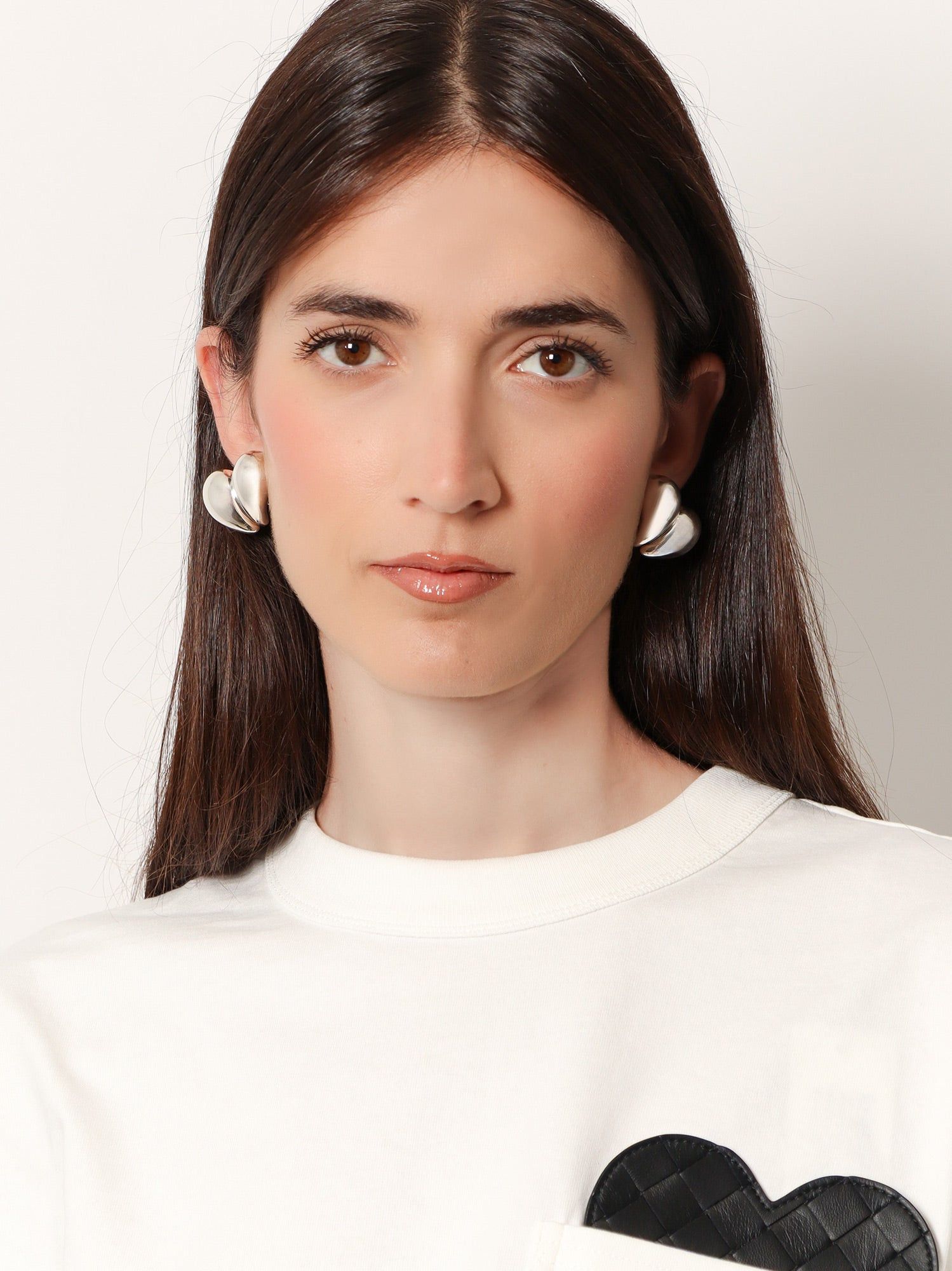 Bottega Veneta Silver Earrings Size ONE SIZE - 3 Thumbnail