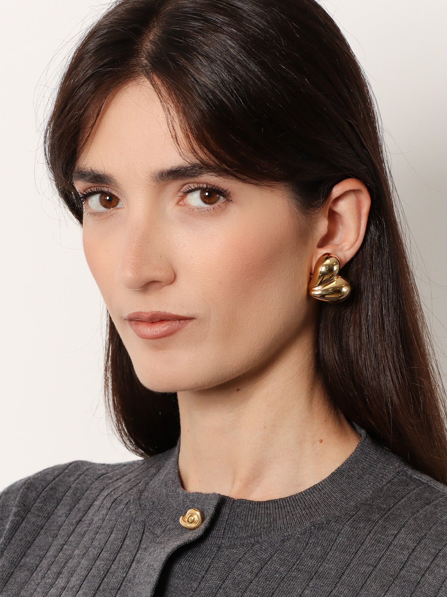 Bottega Veneta Silver Earrings Size ONE SIZE - 3 Thumbnail