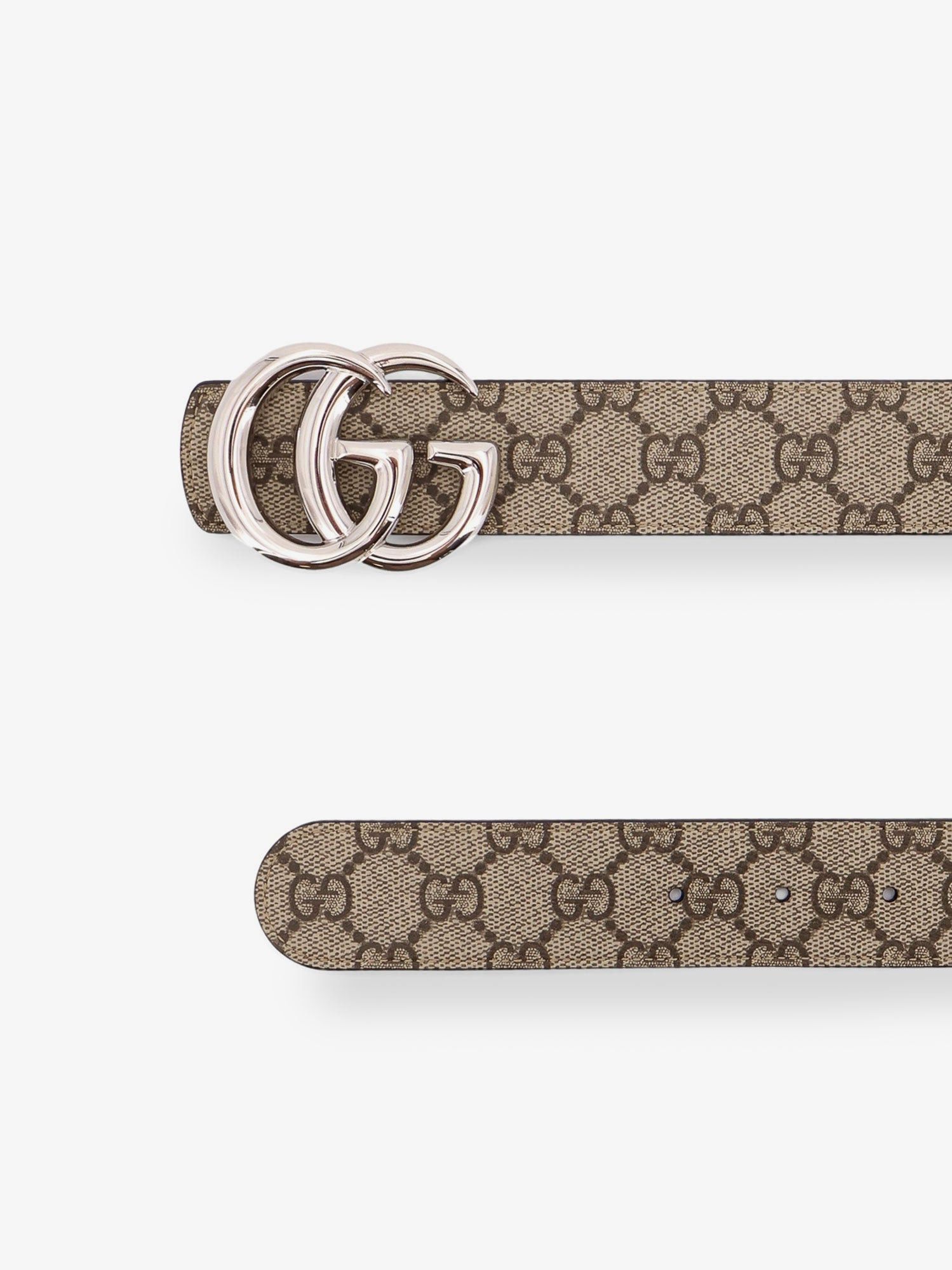 Gucci Reversible Leather And Supreme Gg Fabric Belt Size ONE SIZE - 4 Thumbnail
