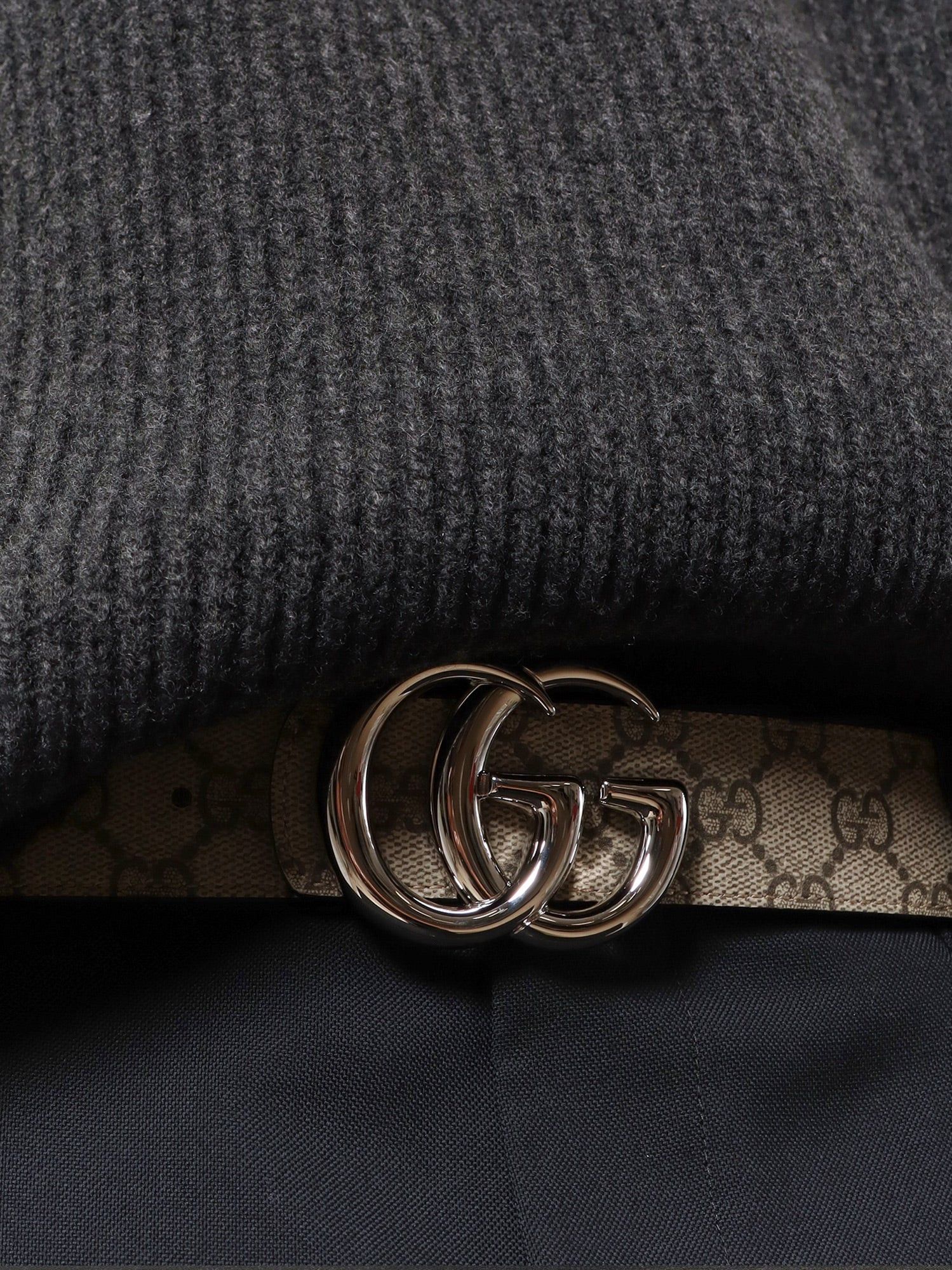Gucci Reversible Leather And Supreme Gg Fabric Belt Size ONE SIZE - 2 Thumbnail