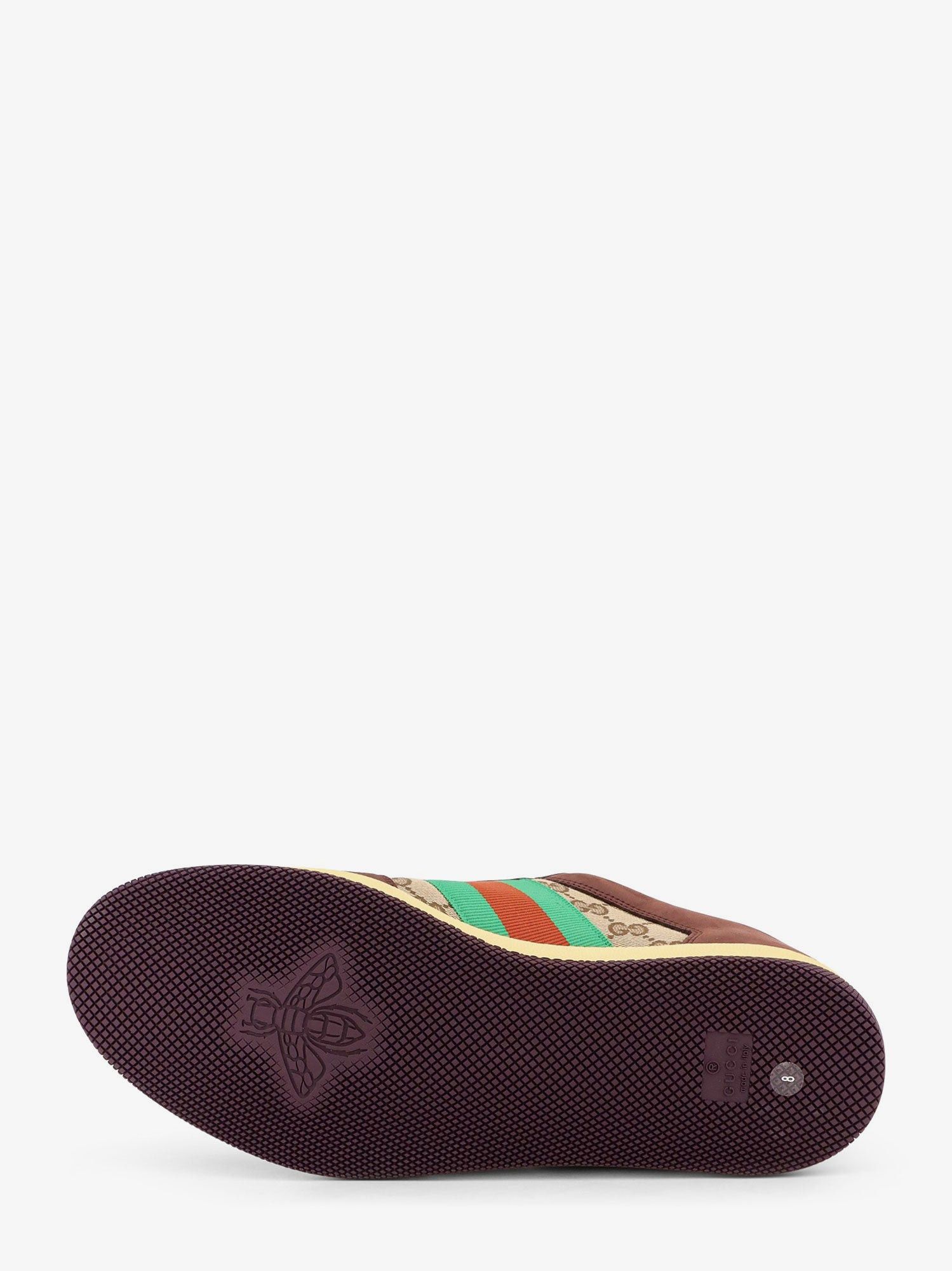 Gucci Gg Fabric Leather Sneakers Size US 9.5 / EU 42-43 - 3 Thumbnail