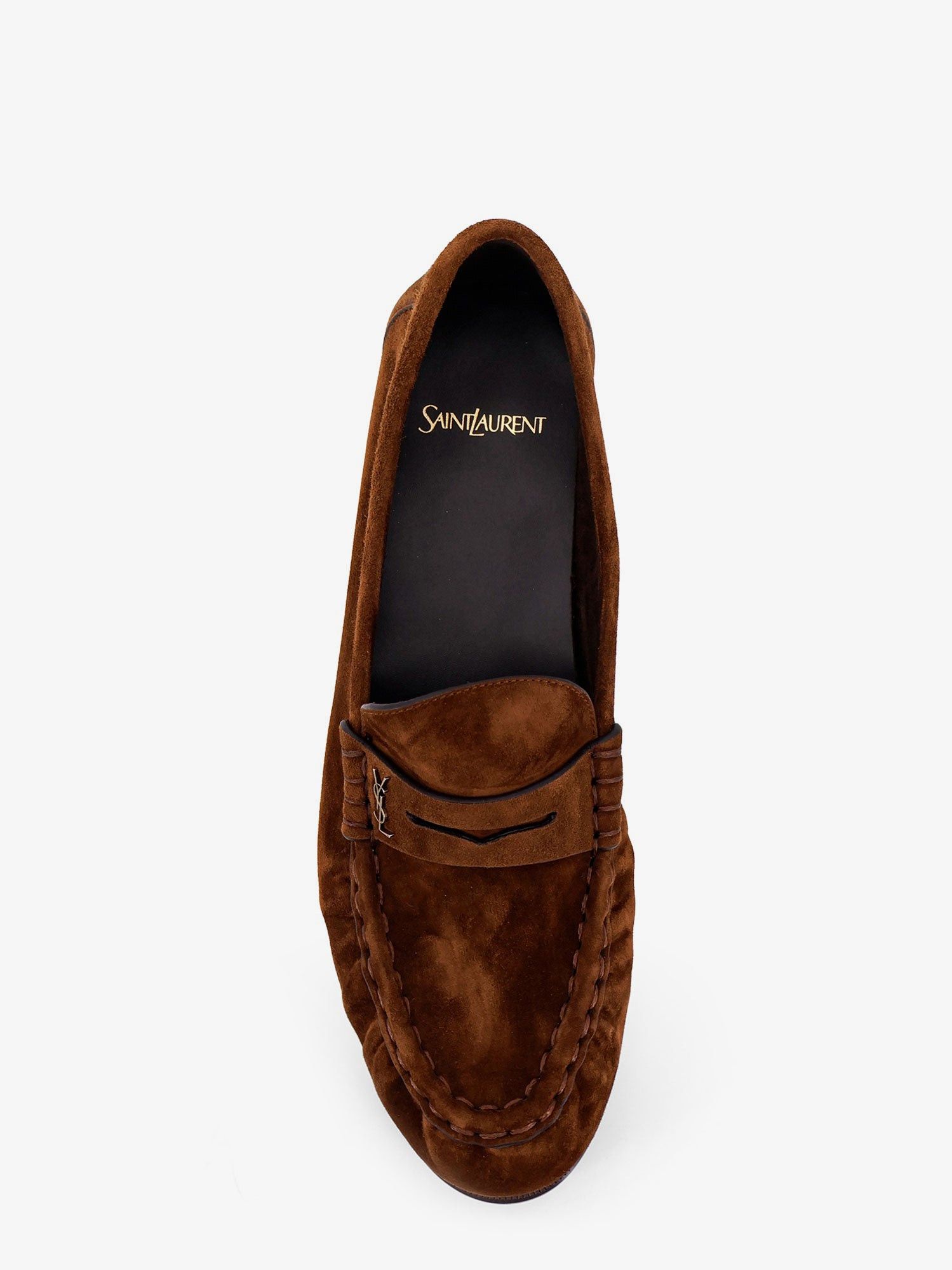 Saint Laurent Paris Le Loafer Suede Loafer Size US 10 / EU 43 - 5 Thumbnail