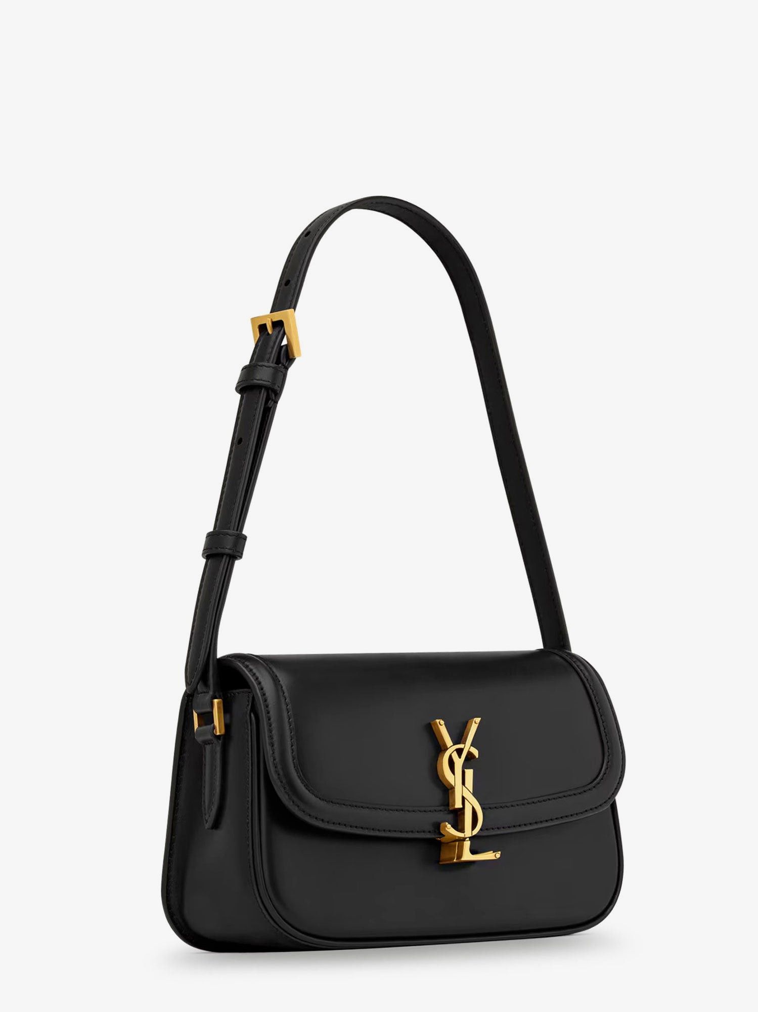 Saint Laurent Paris Solferino Mini Leather Shoulder Bag Size ONE SIZE - 4 Thumbnail