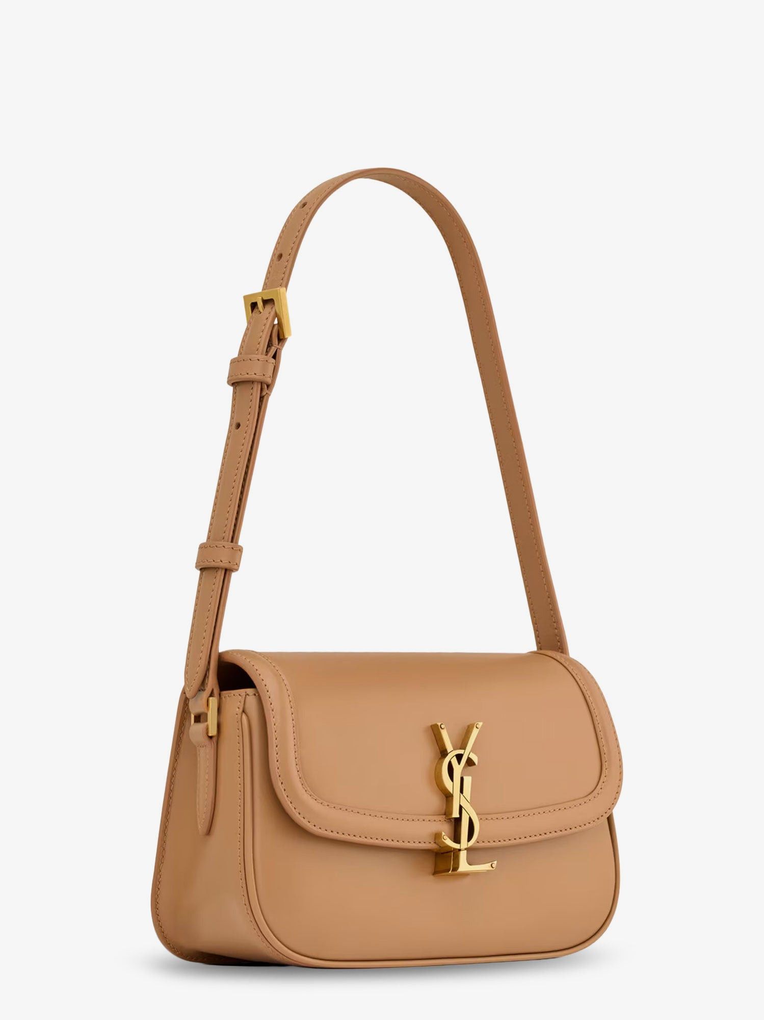 Saint Laurent Paris Solferino Leather Shoulder Bag Size ONE SIZE - 3 Thumbnail