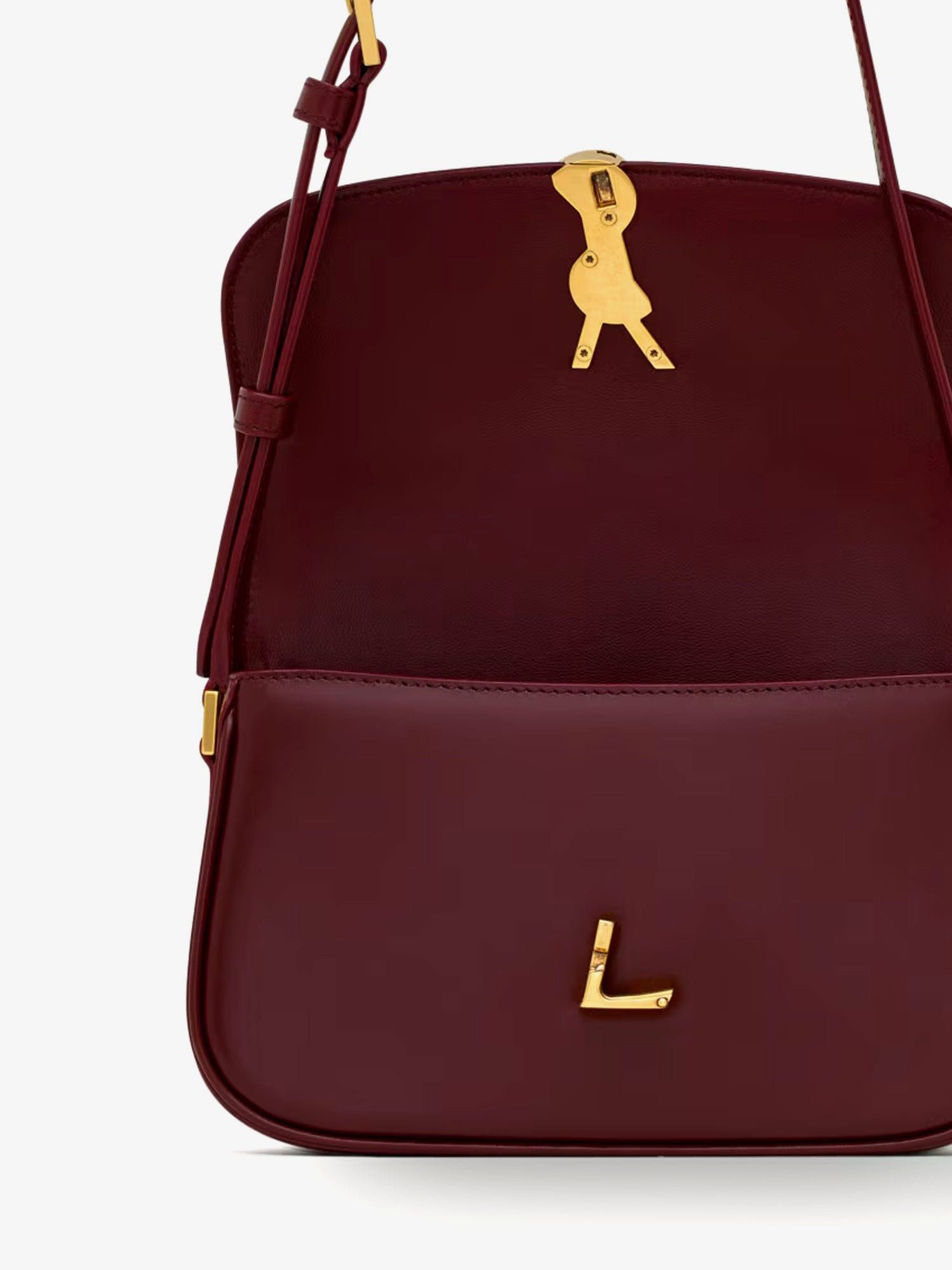 Saint Laurent Paris Solferino Mini Leather Shoulder Bag Size ONE SIZE - 4 Thumbnail