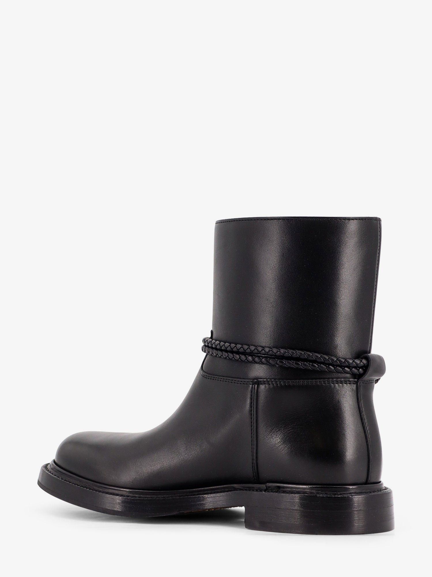 Bottega Veneta James Leather Ankle Boots Size US 7 / IT 37 - 3 Thumbnail