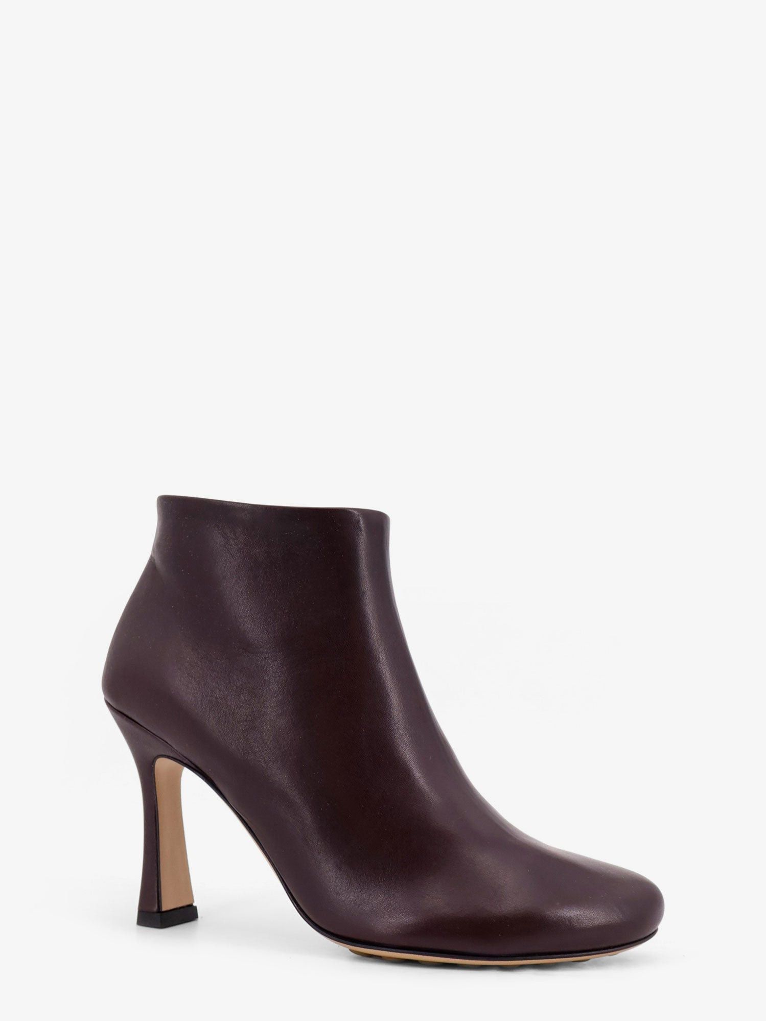 Bottega Veneta Lagoon Leather Ankle Boot Size US 7 / IT 37 - 2 Thumbnail