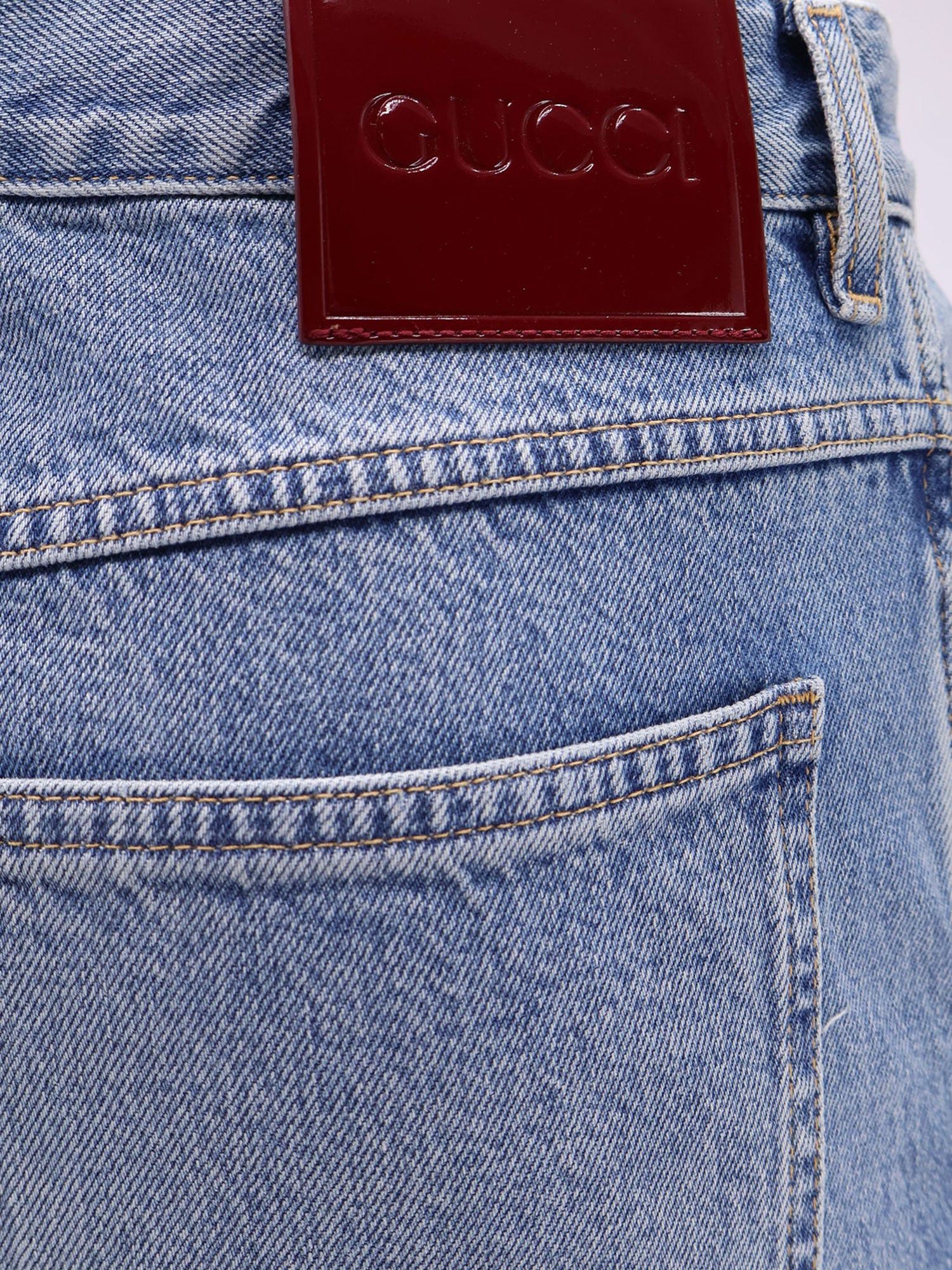 Gucci Certified Cotton Slim Fit Jeans Size US 31 - 3 Thumbnail