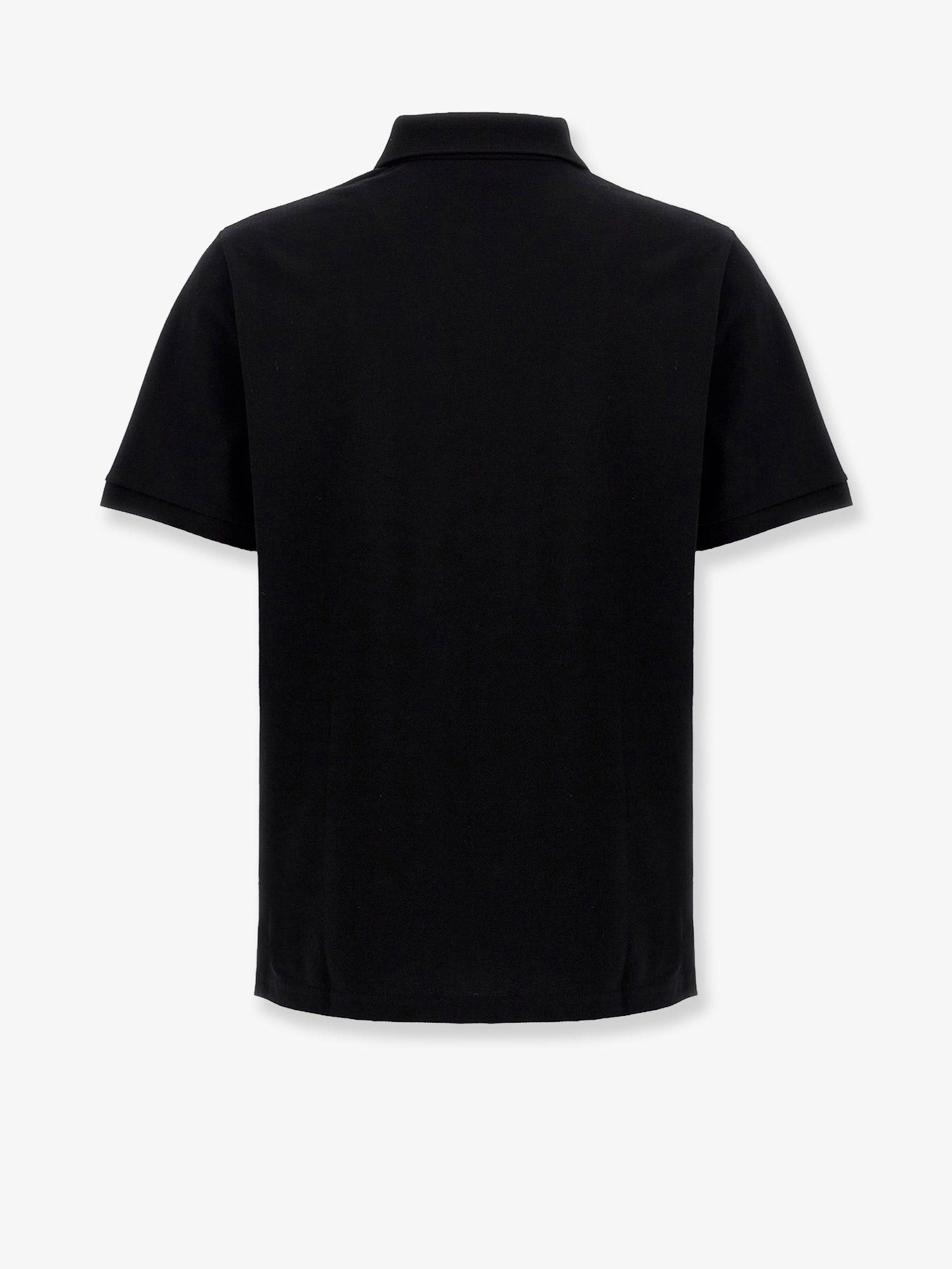 Saint Laurent Paris Cotton Blend Polo Shirt With Cassandre Embroidery Size US XXL / EU 58 / 5 - 4 Thumbnail