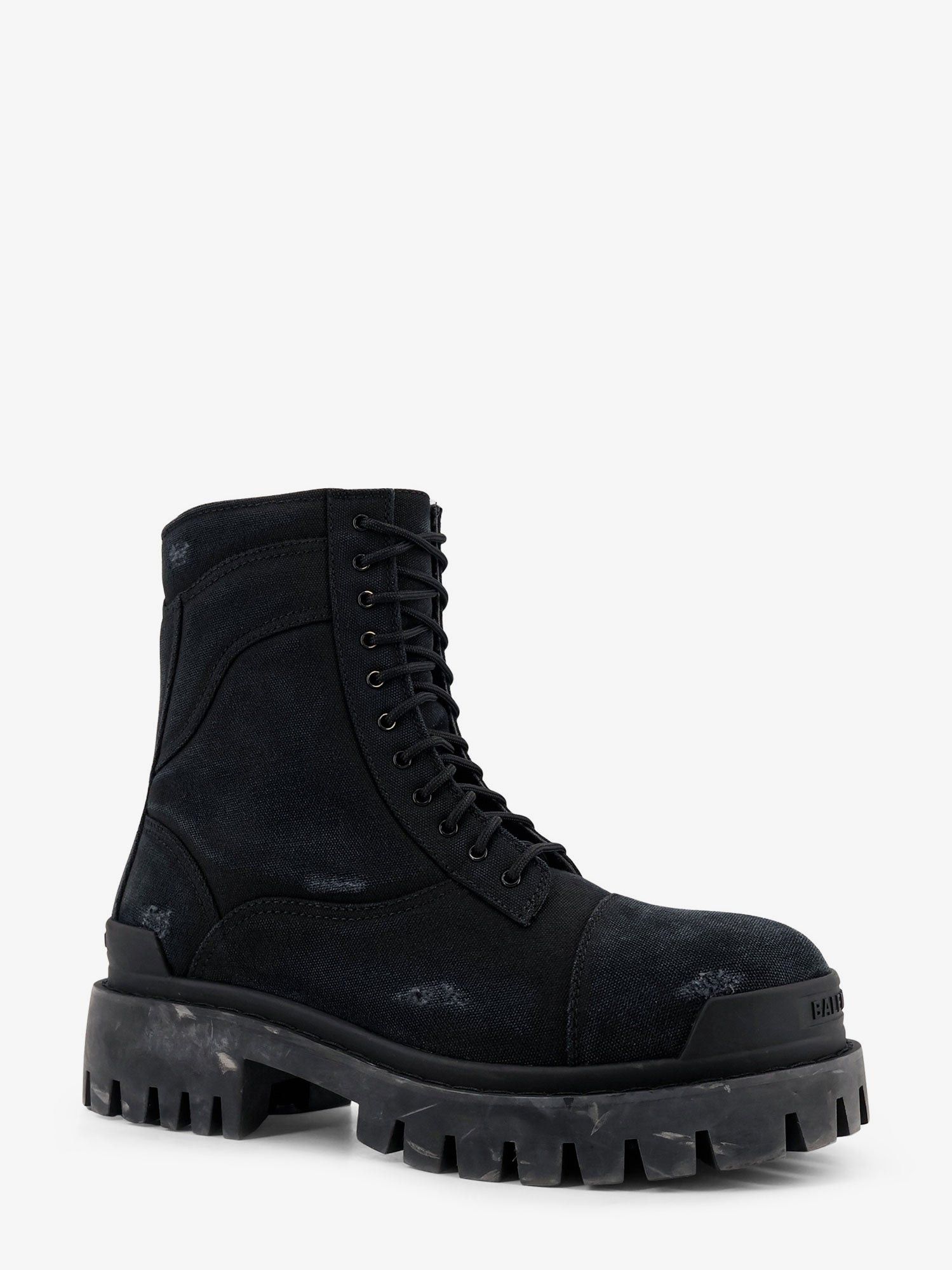 Balenciaga Strike Leather Boots Size US 6 / EU 39 - 2 Thumbnail