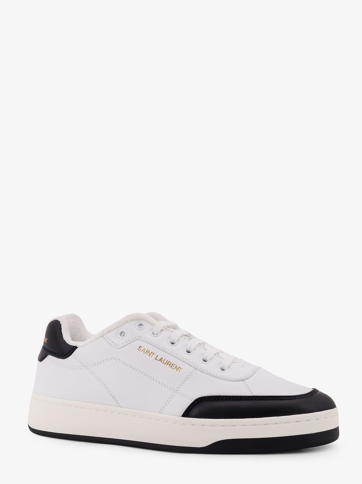 Saint Laurent Paris Sl/61 Sn Leather Sneakers Size US 10 / EU 43 - 2 Thumbnail
