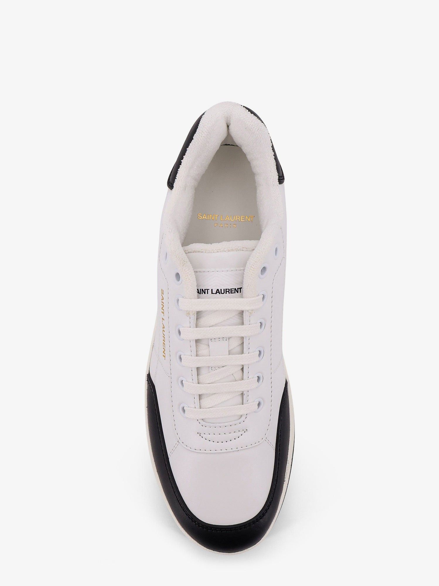Saint Laurent Paris Sl/61 Sn Leather Sneakers Size US 10 / EU 43 - 5 Thumbnail