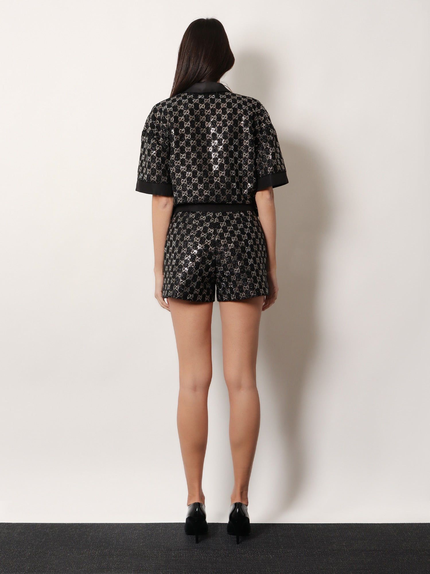 Gucci Lightweight Lame Wool Tweed Top Size S / US 4 / IT 40 - 5 Thumbnail