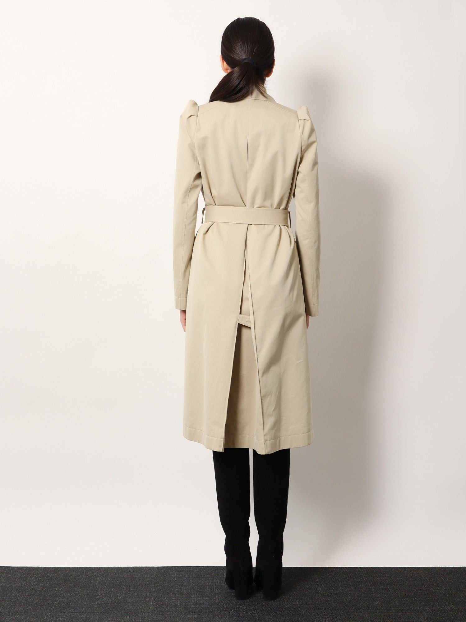 Alexander McQueen Cotton Trench With Puff Sleeves Size M / US 6-8 / IT 42-44 - 5 Thumbnail