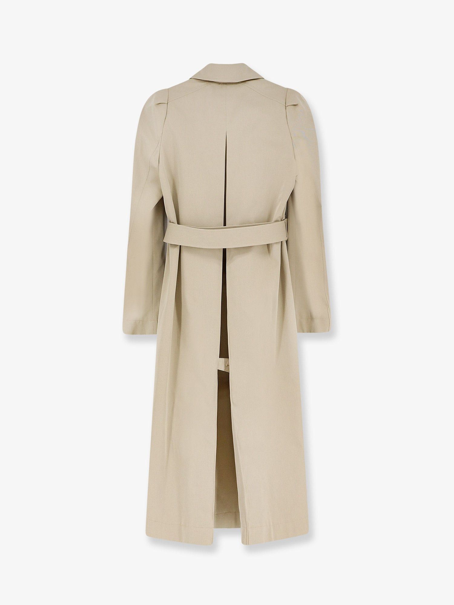 Alexander McQueen Cotton Trench With Puff Sleeves Size M / US 6-8 / IT 42-44 - 2 Thumbnail
